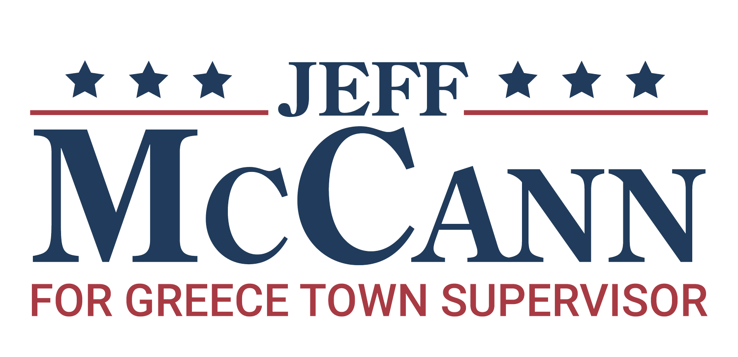 Jeff McCann for Greece Town Supervisor