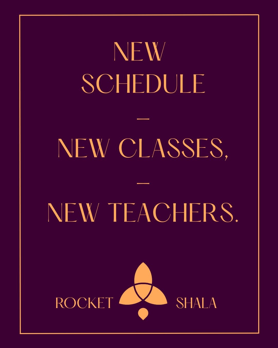 Welcome the new season 🚀

As our community keeps growing, we&rsquo;re excited to welcome the new season with a fresh schedule, new classes, and new teachers.

From August 17th, there will be more ways to practice, share, connect, and grow.

The inte