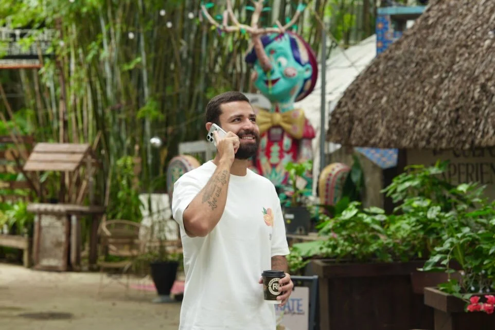 Talking with God ✨ and having one of my favorite coffee @fincascoffee