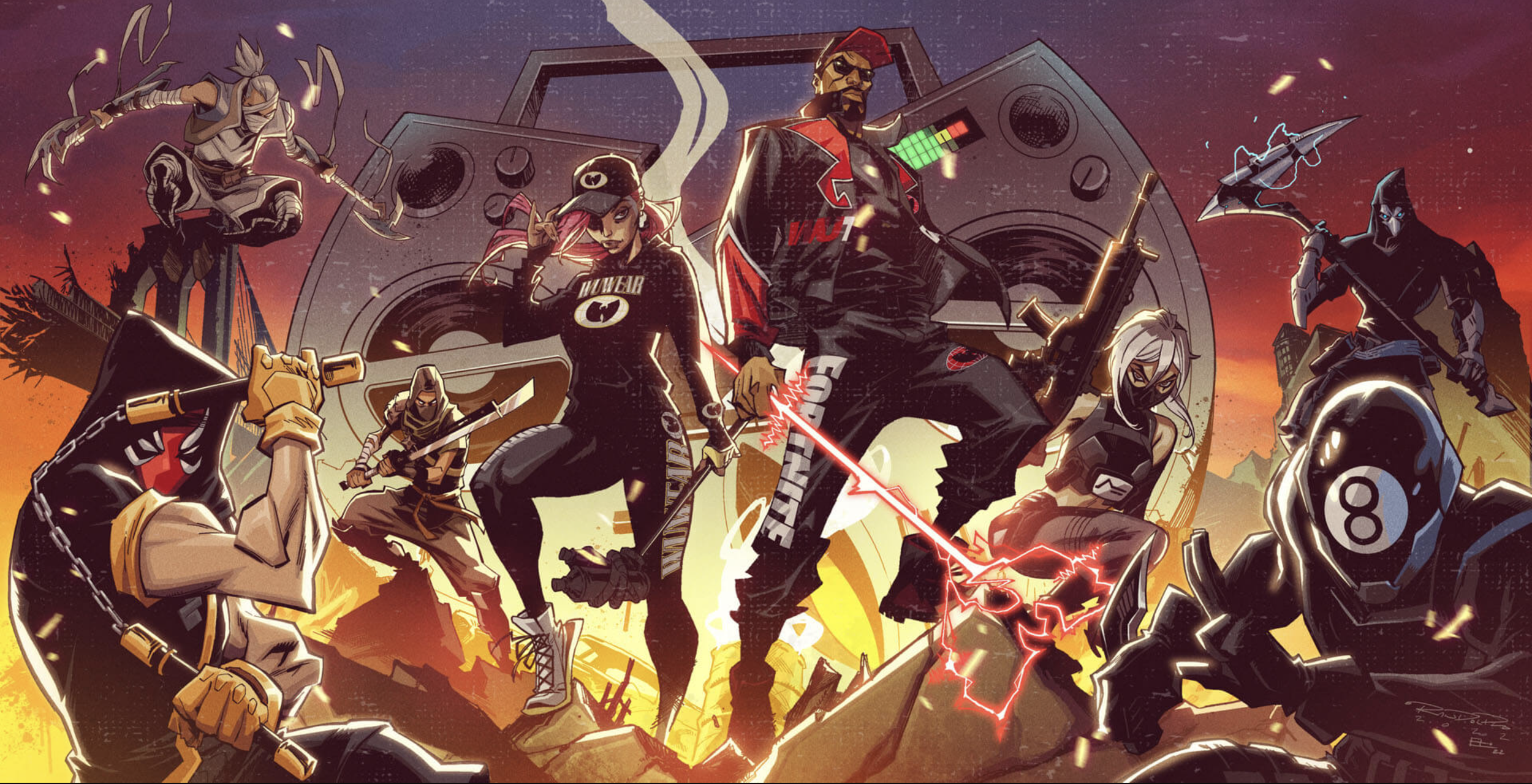 wu tang X fortnite