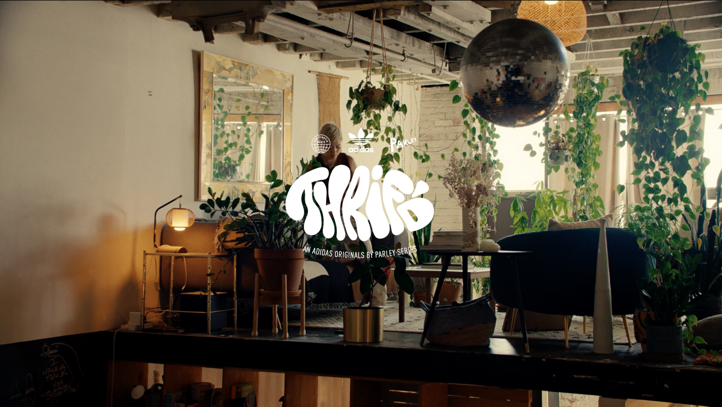 thrif'd X adidas originals