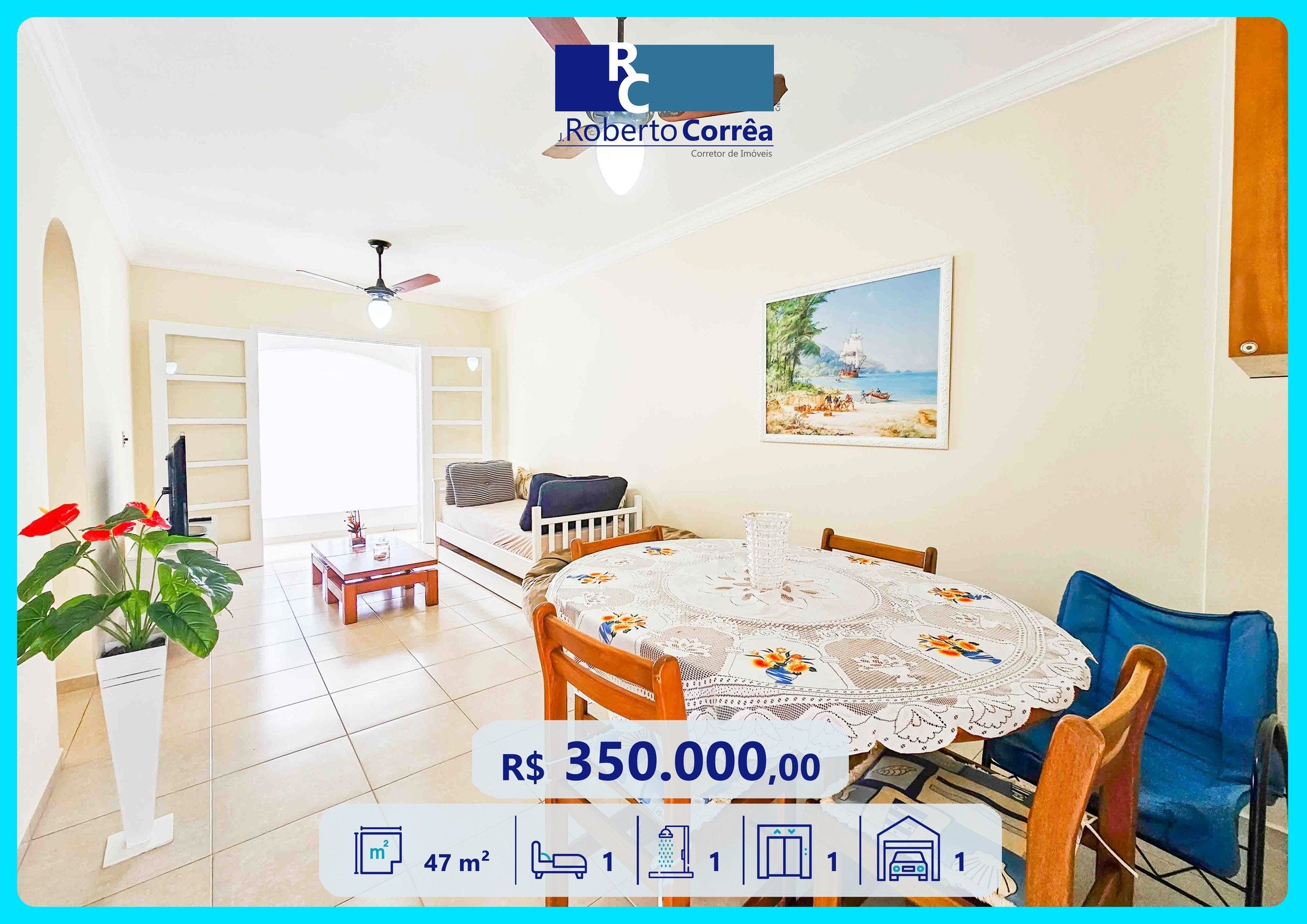 🏖️ Apartamento com 1 Dormit&oacute;rio &ndash; Praia das Ast&uacute;rias

Ideal para quem busca praticidade, conforto e excelente localiza&ccedil;&atilde;o no Guaruj&aacute;, a poucos metros da praia!

Ref.: 42974
🏠 Aproximadamente 47 m&sup2; de &a