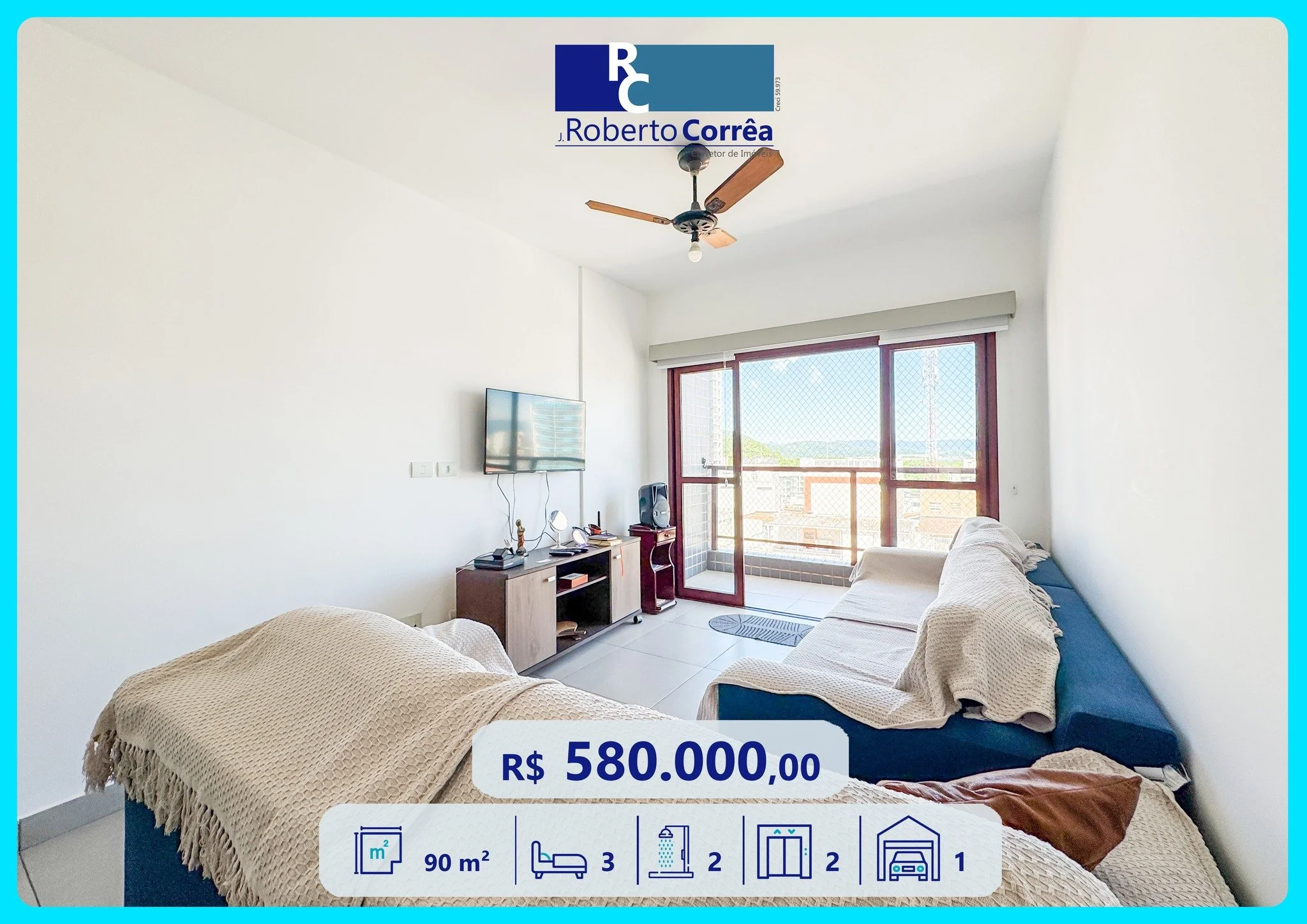 🏖️ Apartamento na Praia das Ast&uacute;rias &ndash; Boa Localiza&ccedil;&atilde;o
📐 Aproximadamente 90 m&sup2; | 🚗 Vaga de Garagem
Ref.: 82290
🛏️ 3 Dormit&oacute;rios (sendo 1 Su&iacute;te Depend&ecirc;ncia)
🛋️ Ampla Sala
🍽️ Cozinha
🧺 &Aacute;