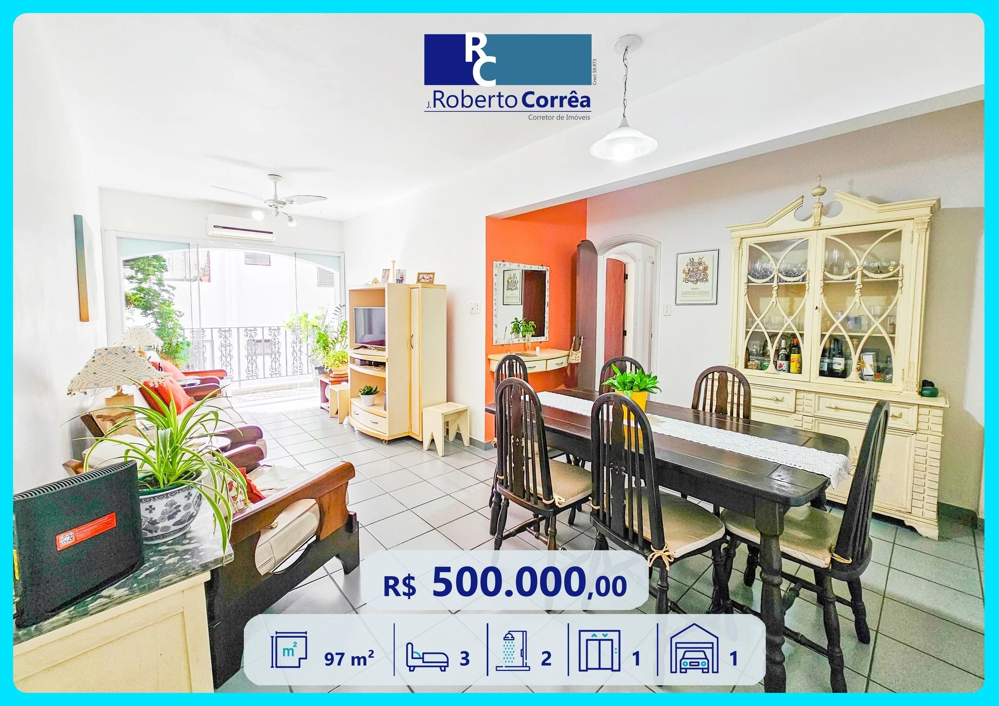 🏖️ Apartamento na Praia do Tombo &ndash; Excelente Localiza&ccedil;&atilde;o!
🛏️ 3 Dormit&oacute;rios (1 Su&iacute;te + Dormit&oacute;rio opcional) | 📐 Aprox. 97 m&sup2; | 🚗 Vaga demarcada
Ref.: 82436
✨ Ampla sala com 2 ambientes
👨&zwj;🍳 Cozinh