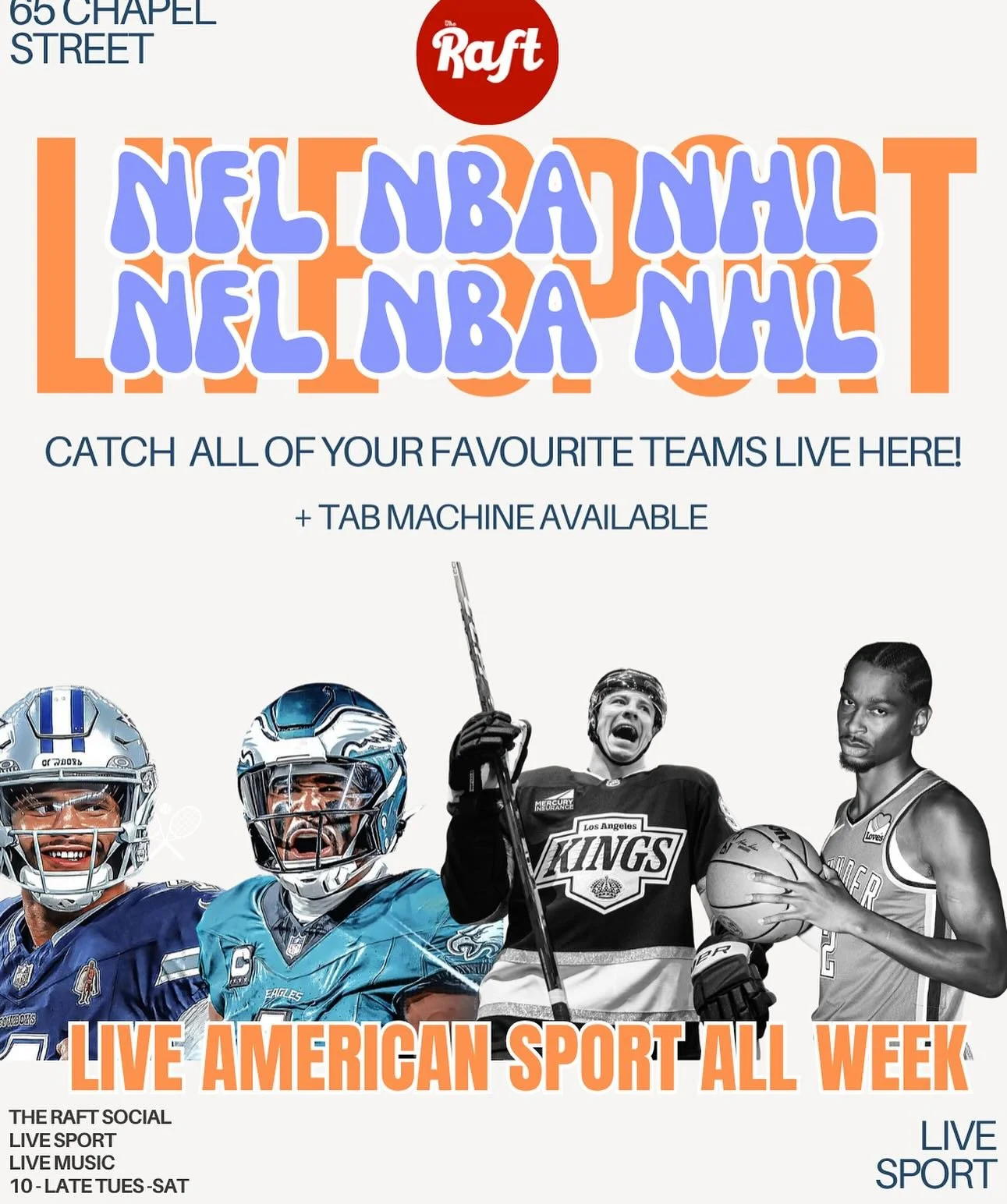American sport 🔥 Catch all of the action live here!