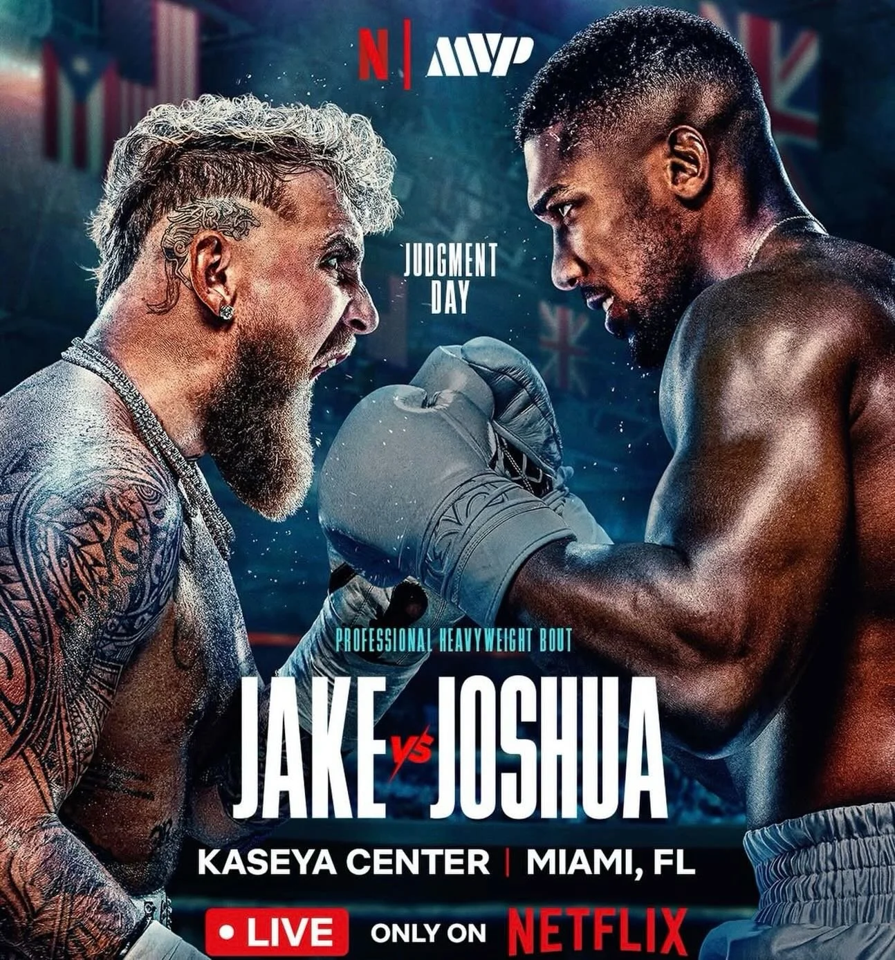 Live here Saturday 🥊