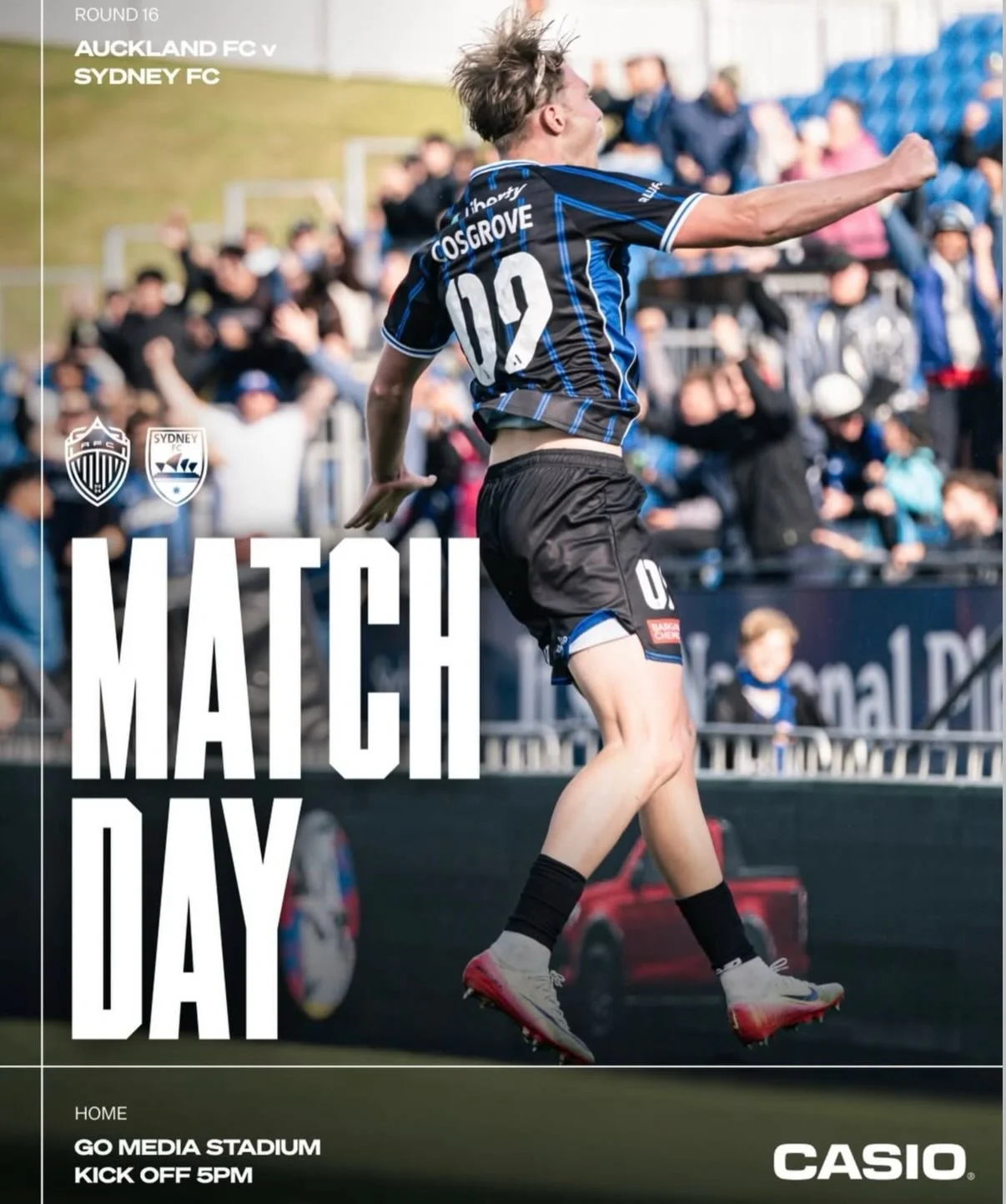 Game day for Auckland FC + our Sevens crews! 🇳🇿 Live here today!