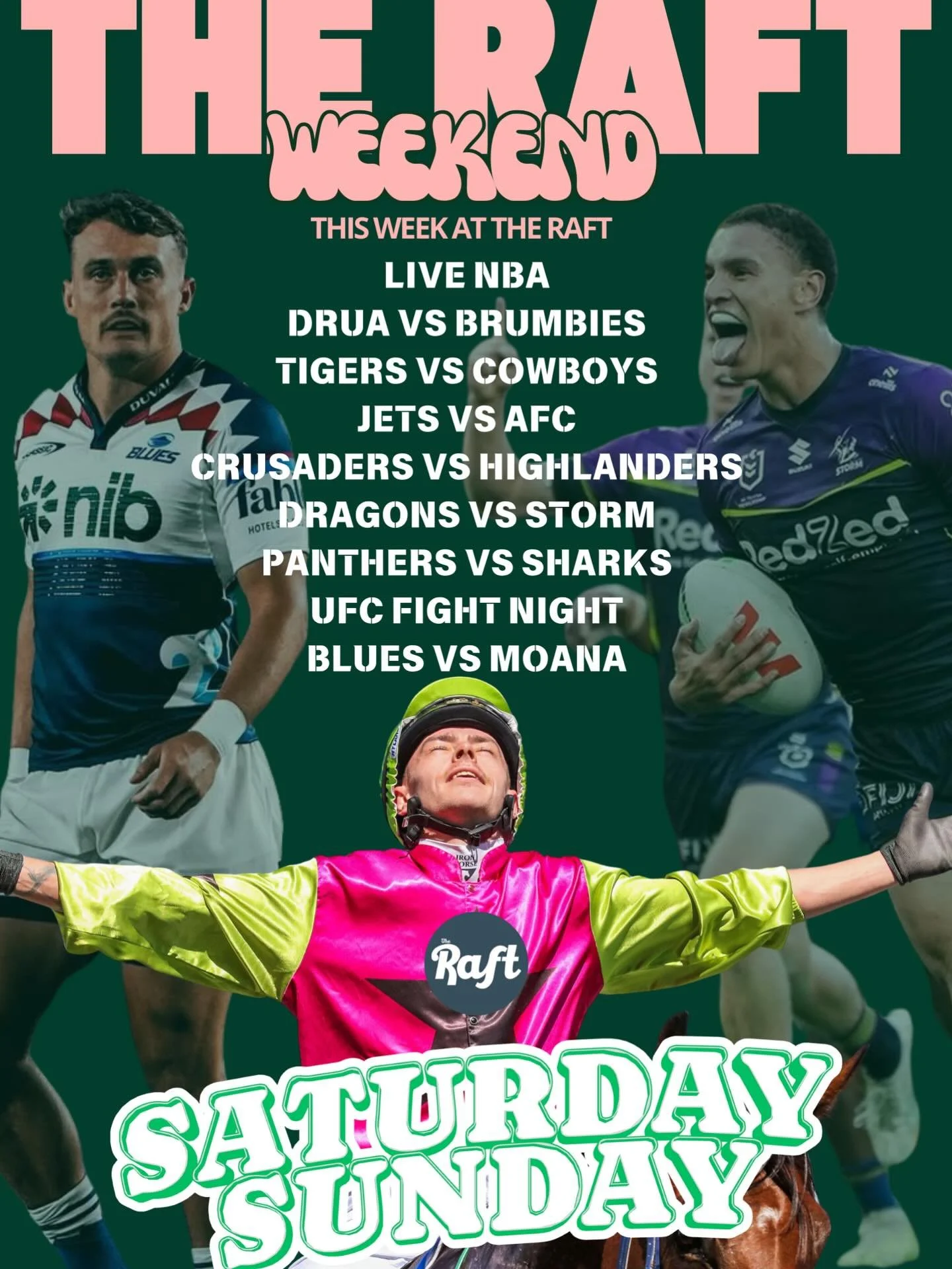 Busy weekend ahead 🔥