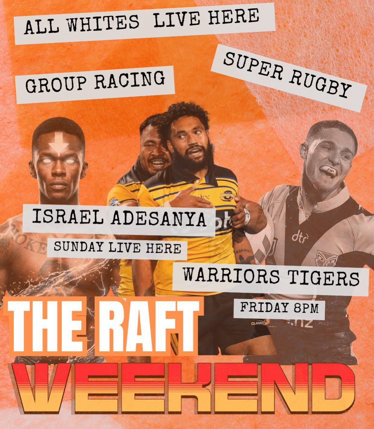 Rainy weekends are for live sport, beers and live sport 🌧️