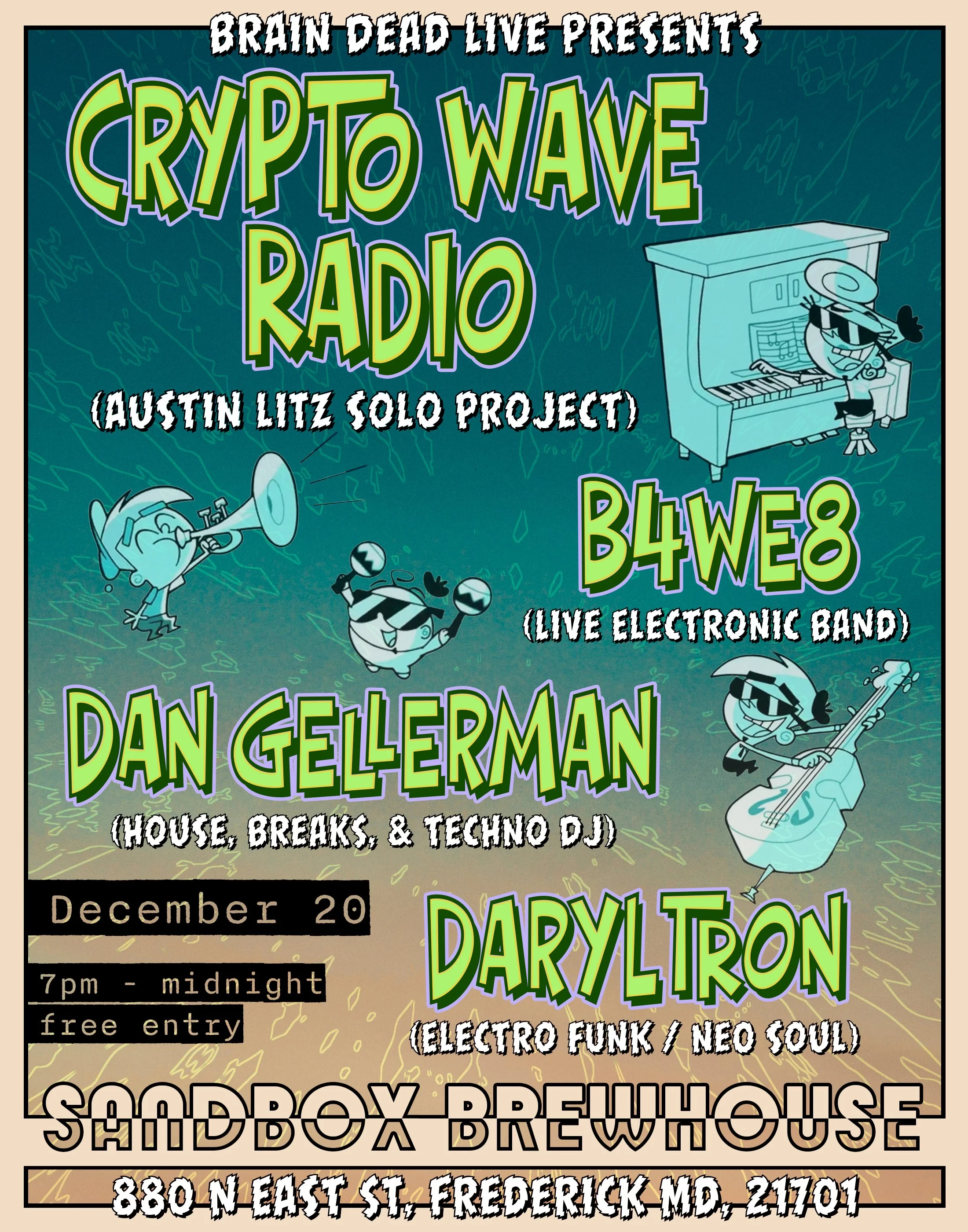 Crypto Wave Radio, B4We8, Dan Gellerman & Daryltron