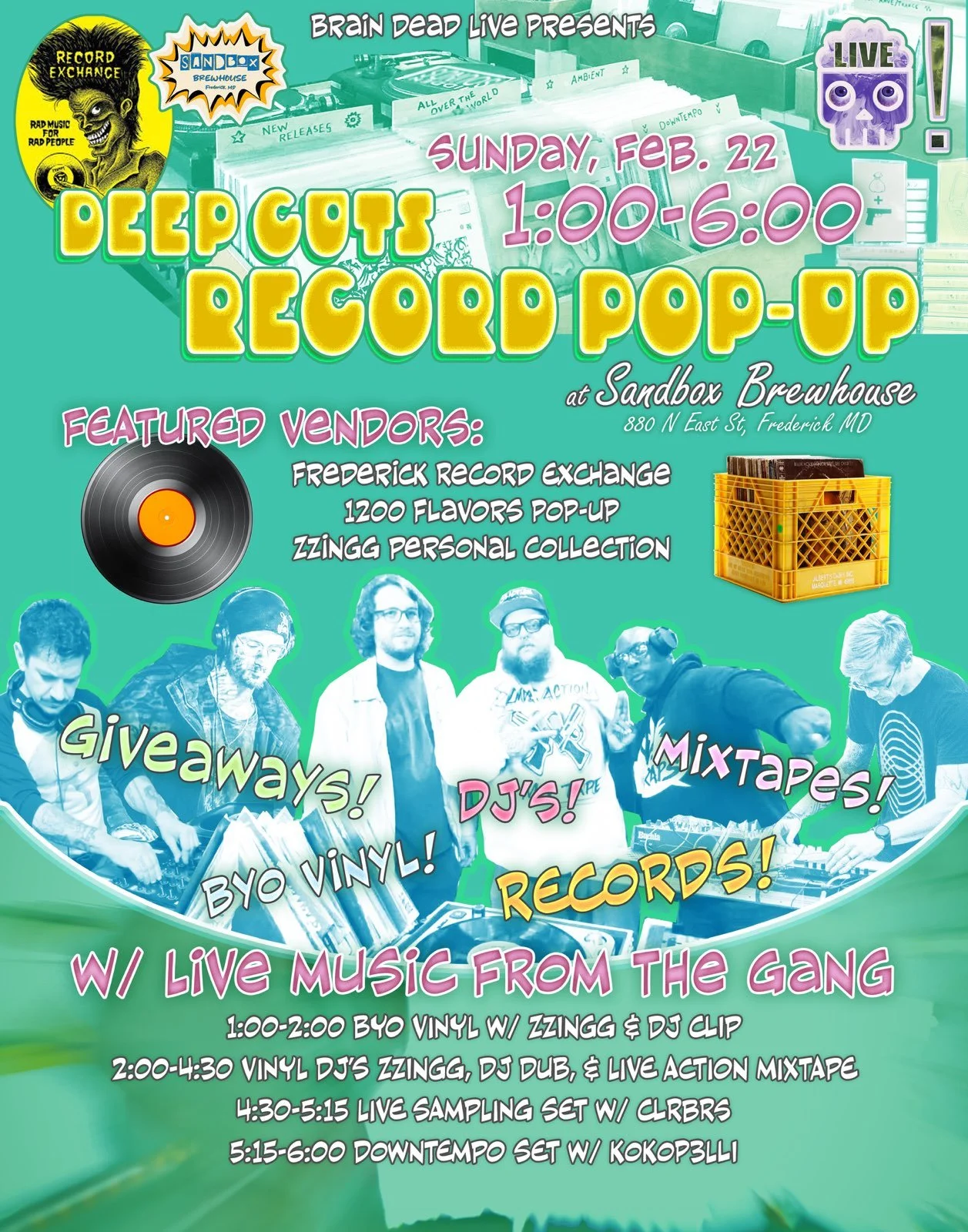 Deep Cuts Record Pop-Up