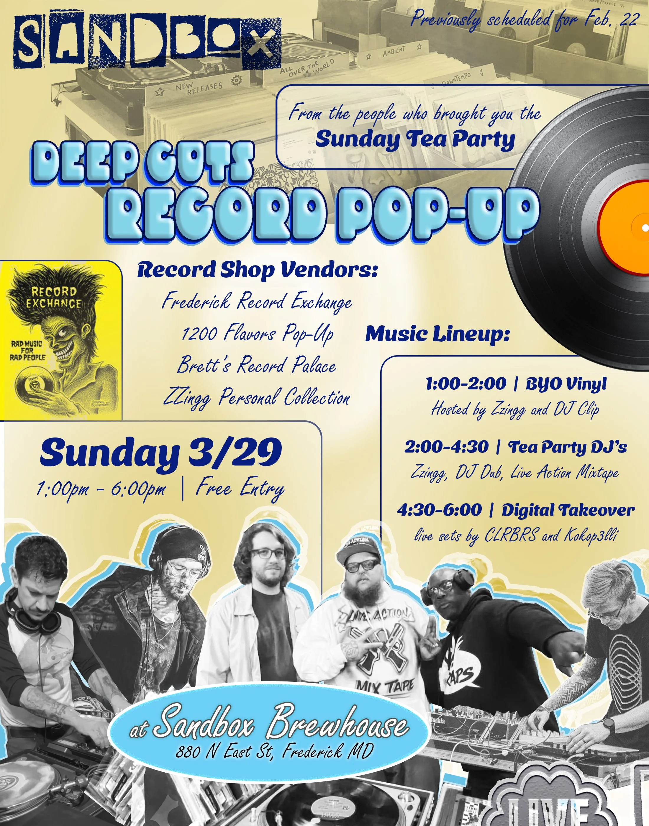 Deep Cuts Record Pop-Up