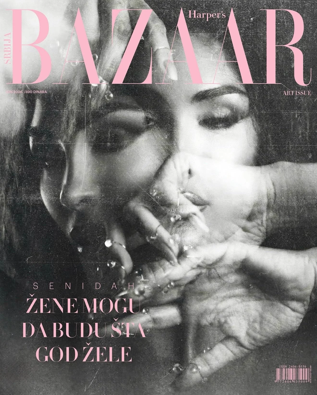 My first @harpersbazaarserbia cover and it&rsquo;s with HER @senida_h 💙
Photography @moshicreative 
Hair @monsieur_mode 
Makeup @jovana.mua 
Styling @nikolinamalenovic