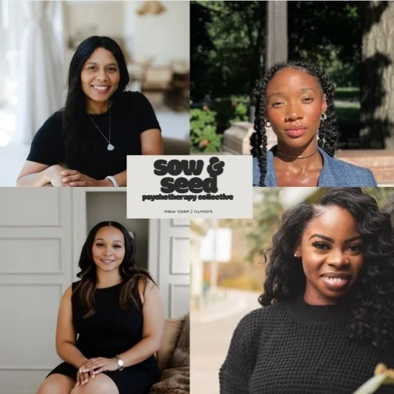 Feeling thankful for many things this year but the team by far is my favorite blessing! Morgan, Chanel, Amerah, and Danielle ✨

Curious about beginning your own journey? We have immediate openings for therapy in NYC &amp; Chicago. We accept Anthem BC