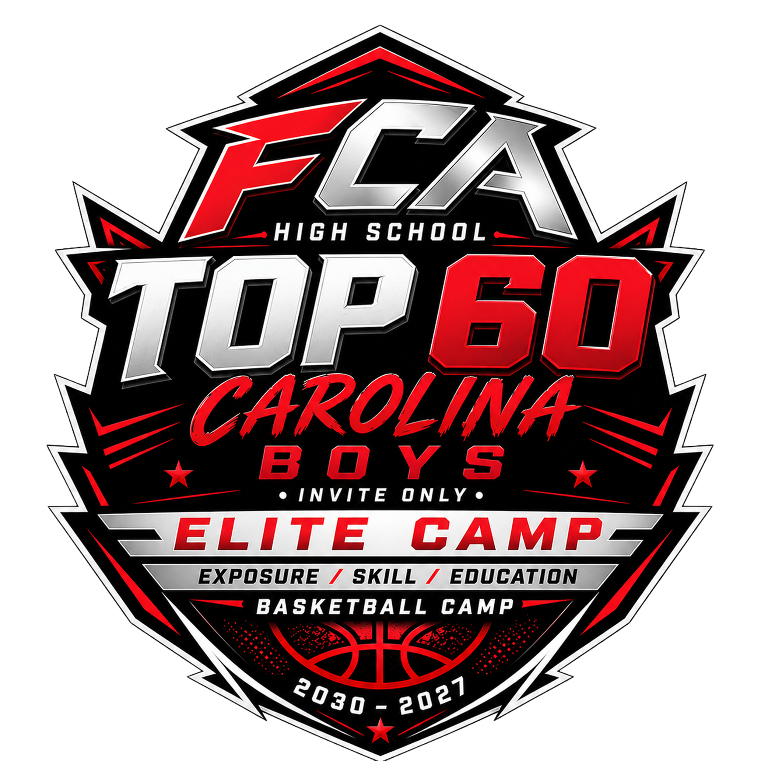 FCA HIGH SCHOOL TOP 60 CAROLINA BOYS ELITE CAMP - (2030-2027)