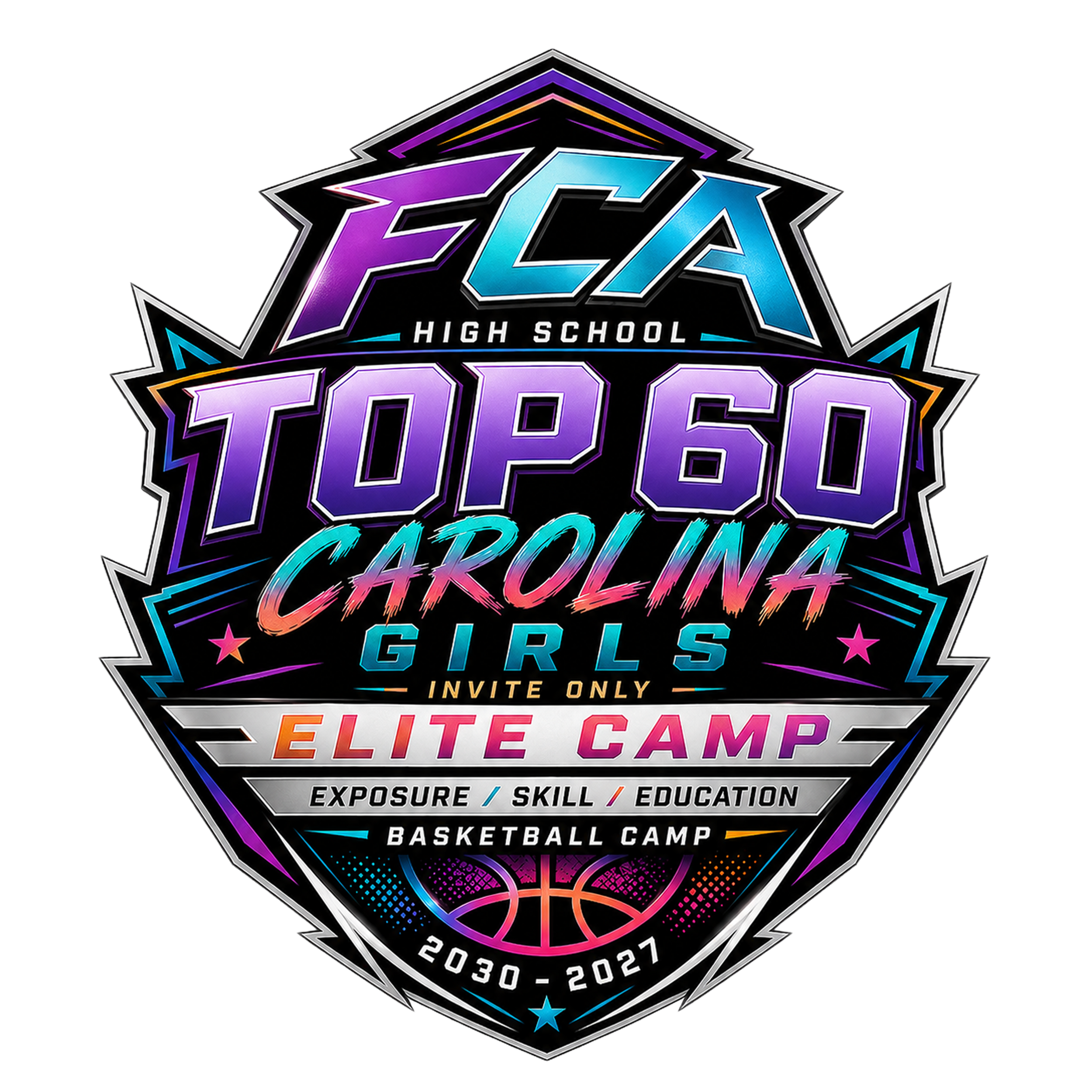 FCA HIGH SCHOOL TOP 60 CAROLINA GIRLS ELITE CAMP - (2030-2027)