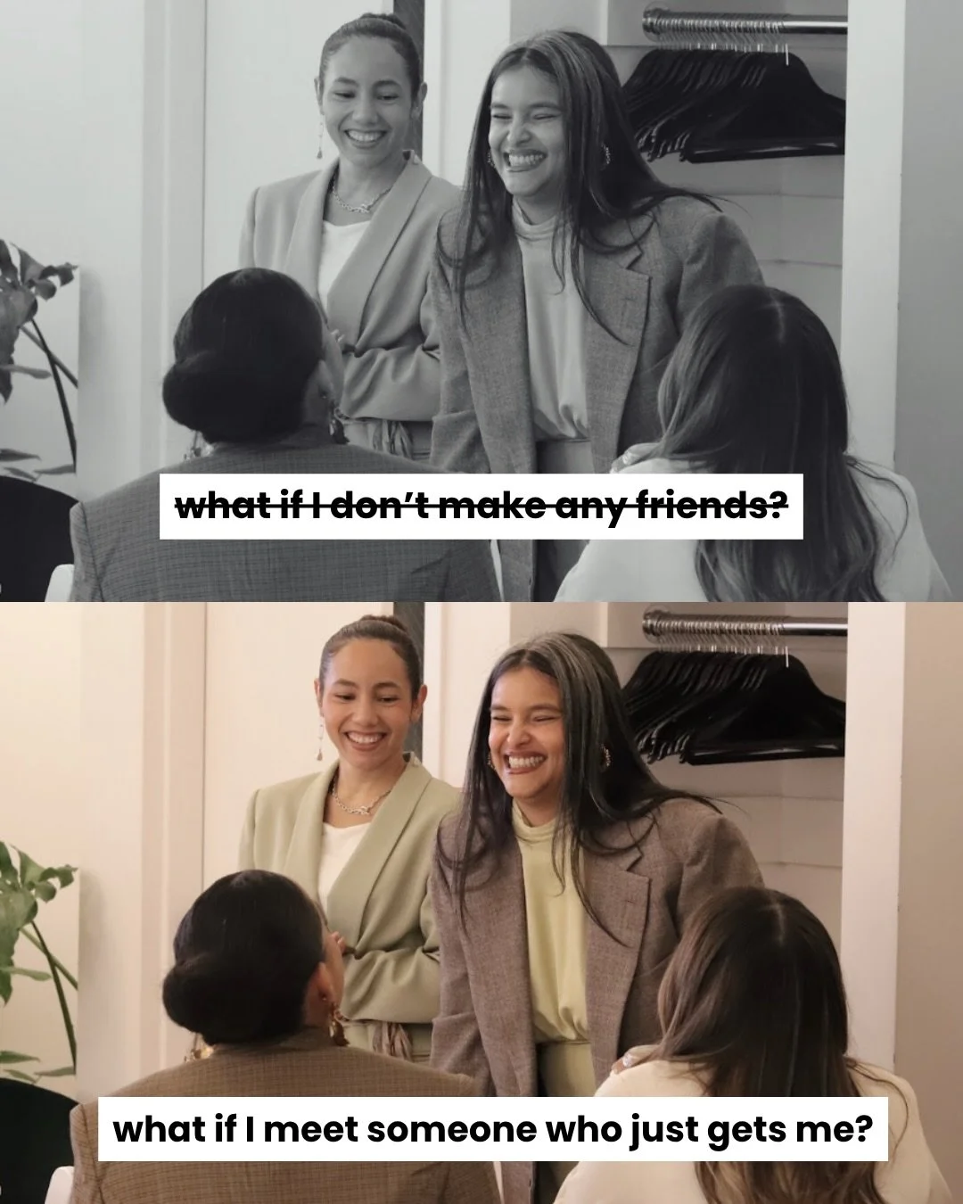 what if, you just came anyway 🤍

sometimes the only thing standing between you and a beautiful experience is a thought that isn&rsquo;t even true.

this room was full of women who showed up not knowing what to expect and left feeling seen, connected