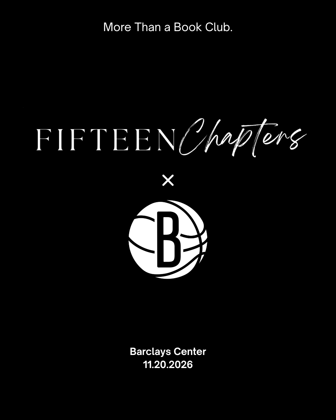 Brooklyn Nets Girls Night with Fifteen Chapters