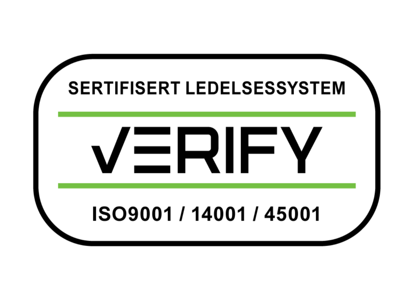 ISO sertifisert