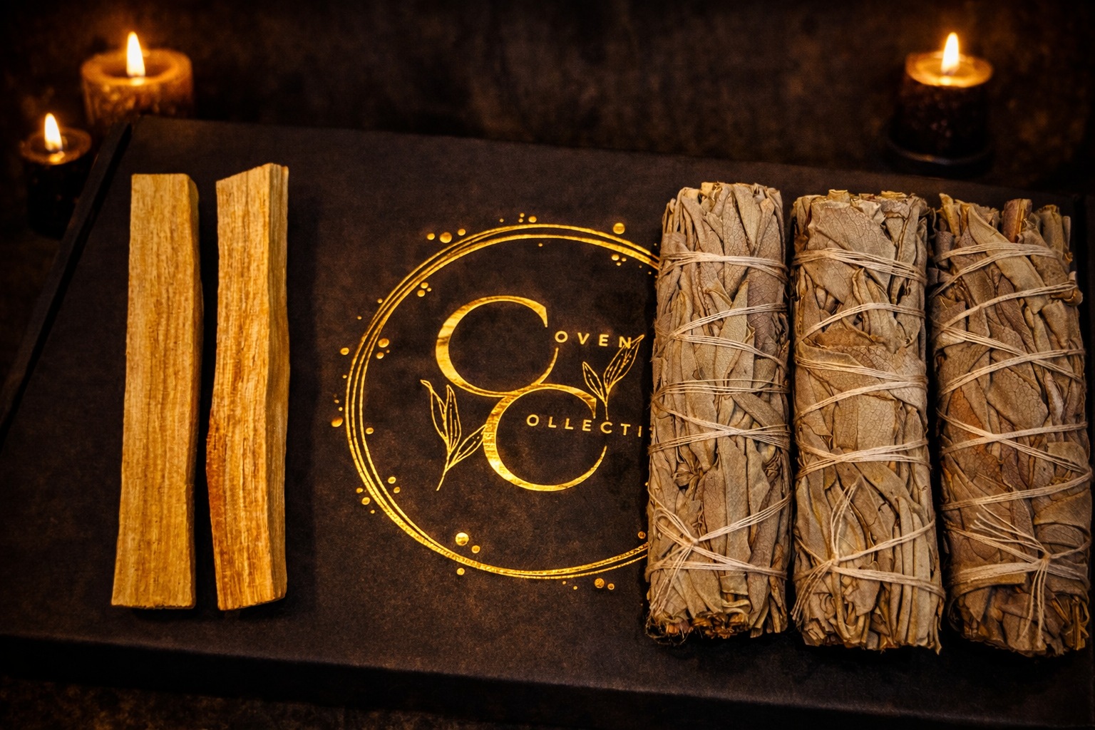 Sage and Palo Santo Bundle