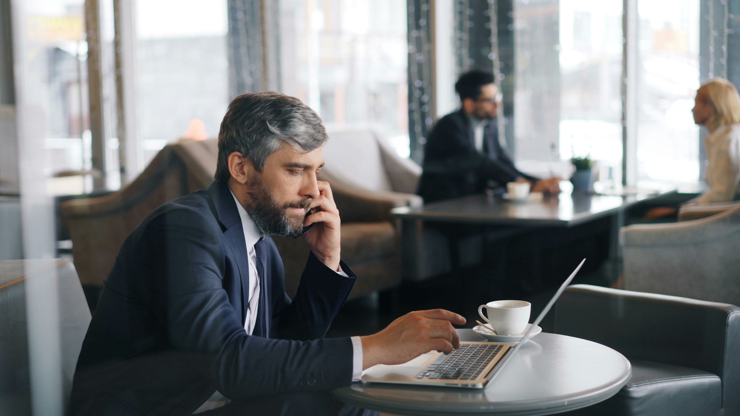 Sales executive finds the information they need during a discovery call.