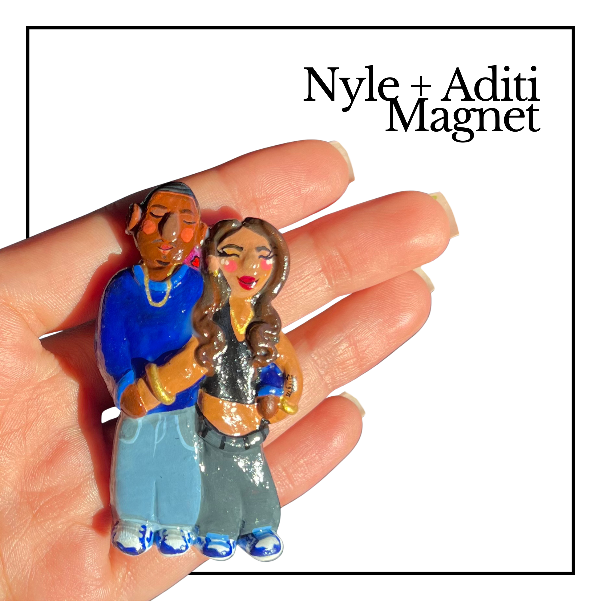 Nyle + Aditi magnet