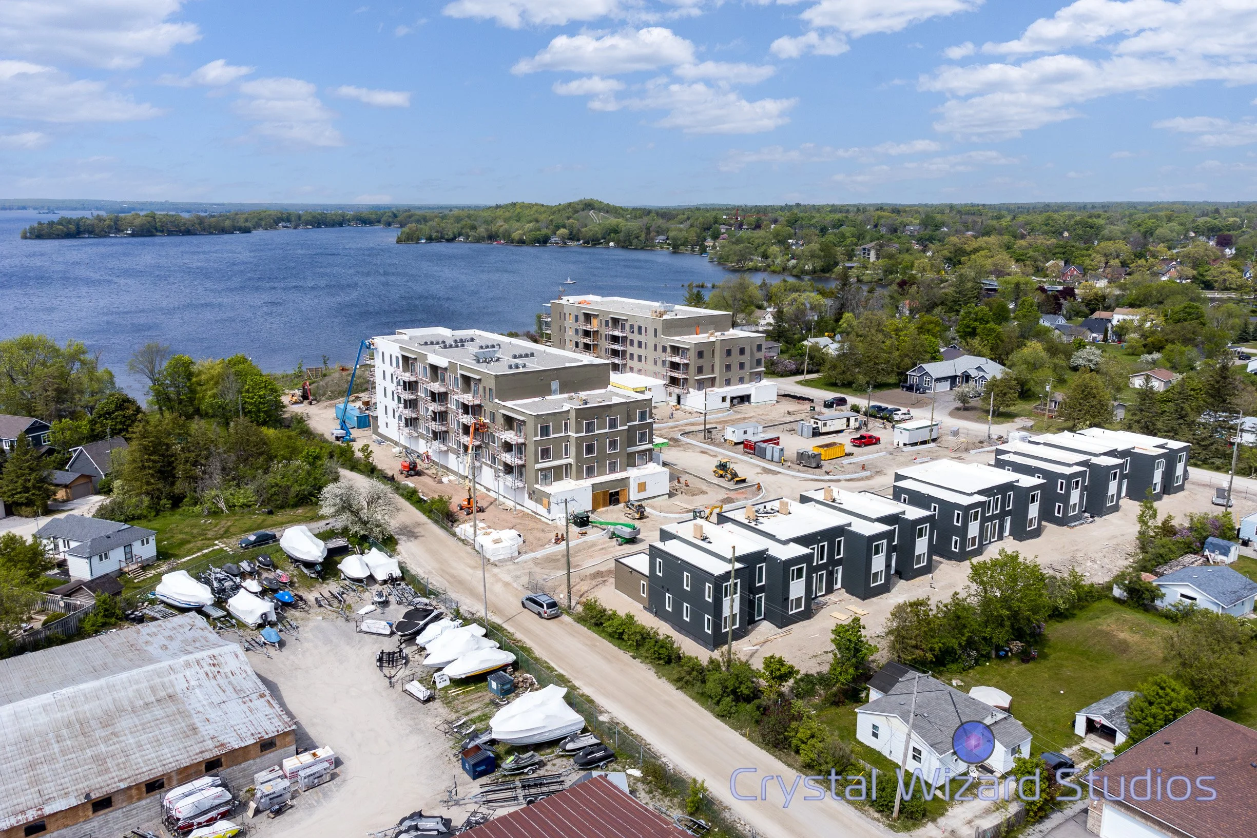 Fenelon Lakes Club Condo dev aerial-3.jpg