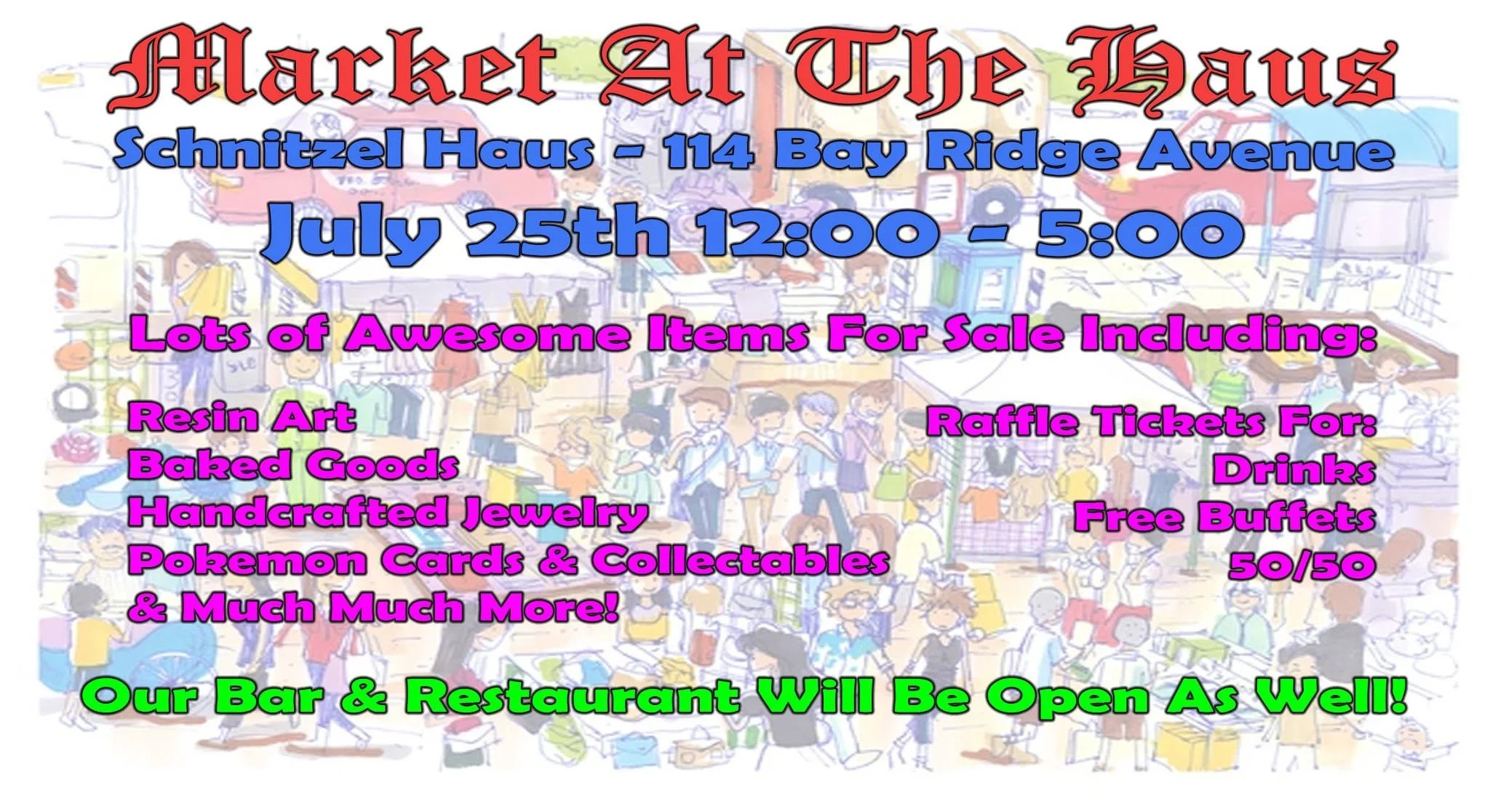 MARKET AT THE HAUS