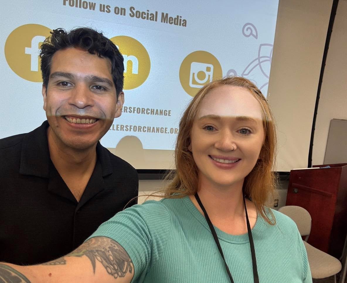 🌟 What an Inspiring Day! 🌟
Today, I had the incredible opportunity to meet and attend a lecture by Luis Ortega, the Director &amp; Founder of Storytellers for Change, at the Washington State Student Leadership Conference!
Luis shared powerful stori