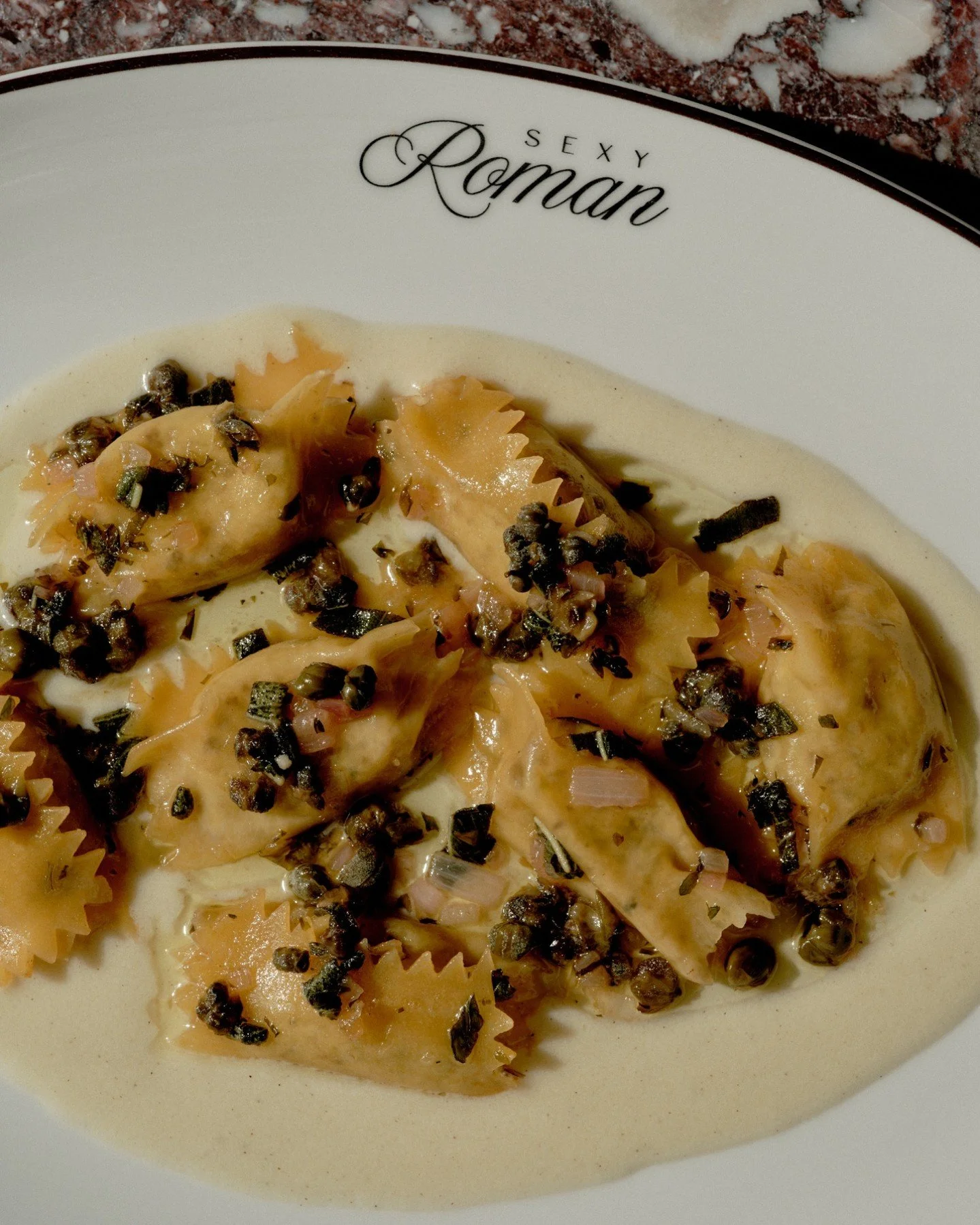 Truffle-topped agnolotti - the dish everyone else wishes they had picked.