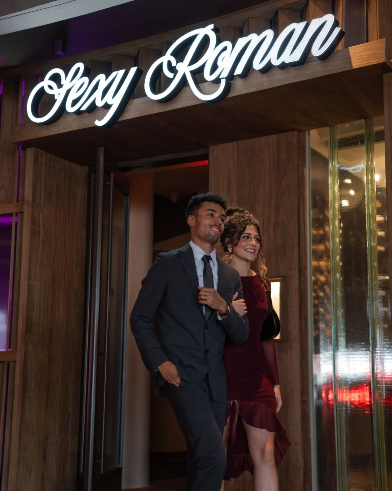 Seduction is served.

Happy Valentine&rsquo;s Day from Sexy Roman. 🥀