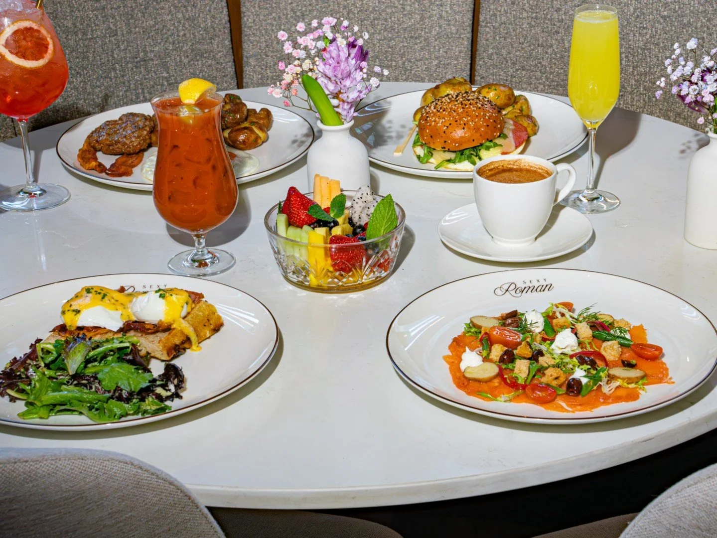 Easter, but make it Sexy Roman. Introducing our Easter Sunday Brunch Buffet. Join us from 10 AM to 3 PM for an indulgent holiday spread. 

Expect an iced Raw Seafood &amp; Crudo Bar, an expert carving board, and elevated breakfast classics. Plus, dec