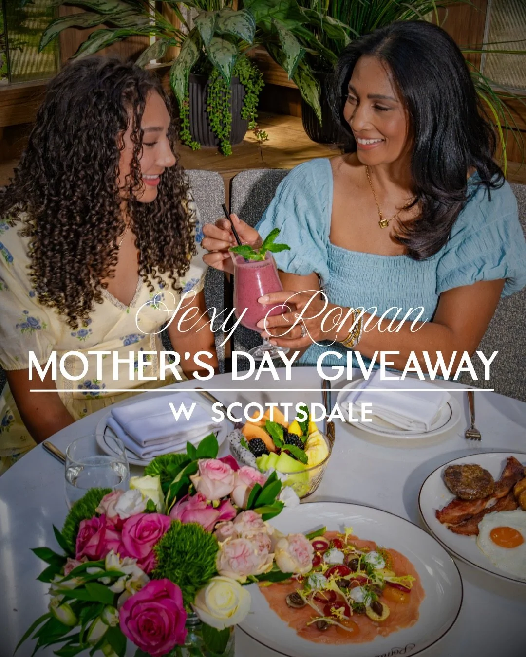 MOTHER&rsquo;S DAY GIVEAWAY!&nbsp;
Treat Mom to La Dolce Vita&mdash;turned all the way up.&nbsp;
One winner will receive a curated luxury escape featuring a signature De-Stress Massage at AWAY Spa, toasted with a crisp Mom-osa or a botanical, zero-pr