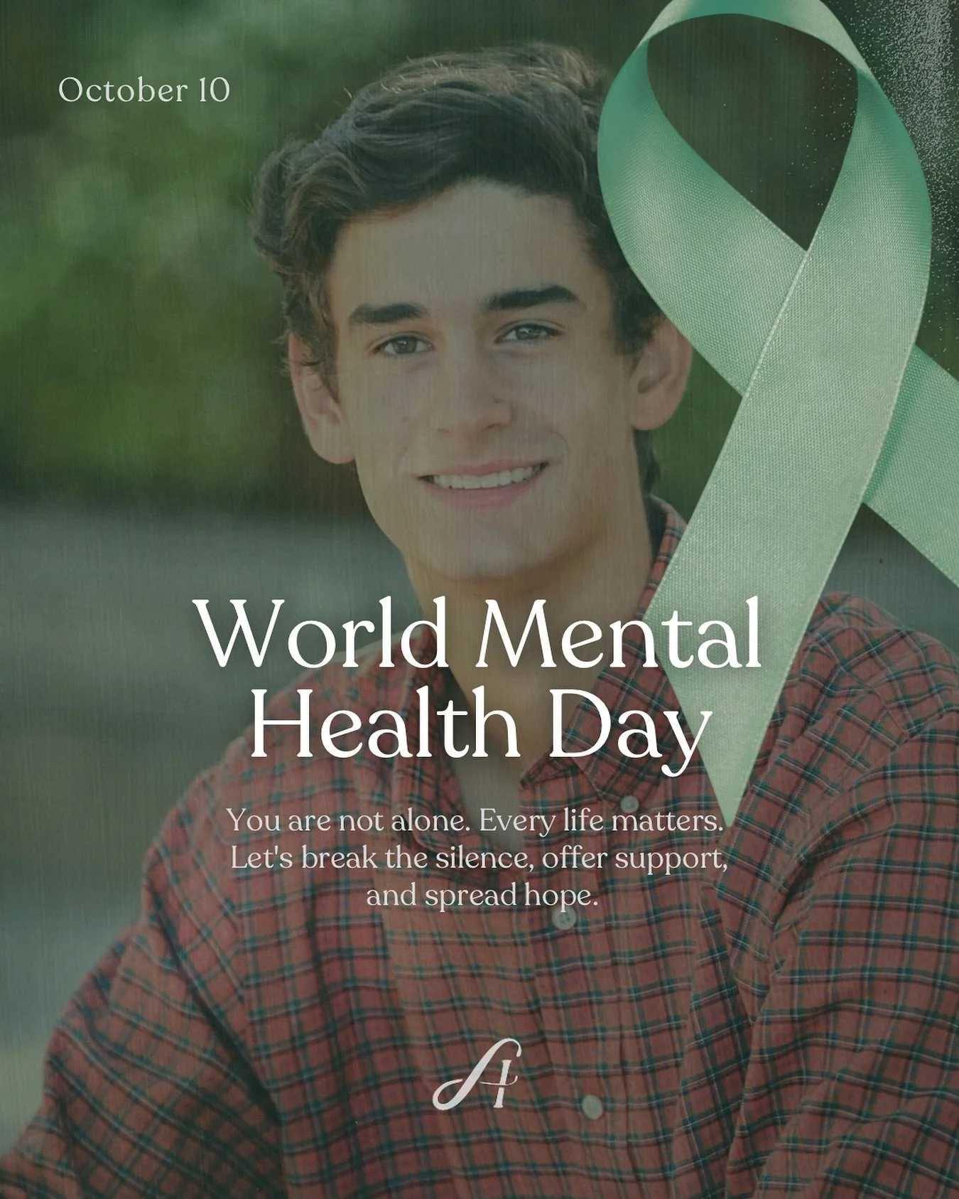 On World Mental Health Day, we carry forward Sam&rsquo;s legacy with love and purpose: to bring hope, break the stigma, and remind every person that their life has value. 💚