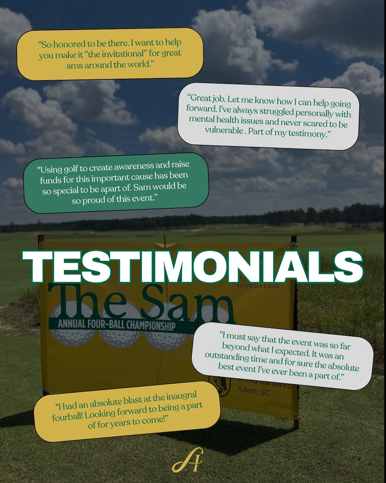 It’s been a couple months since our first “The Sam” at Old Barnwell — and the love shared still means the world to us. 💚