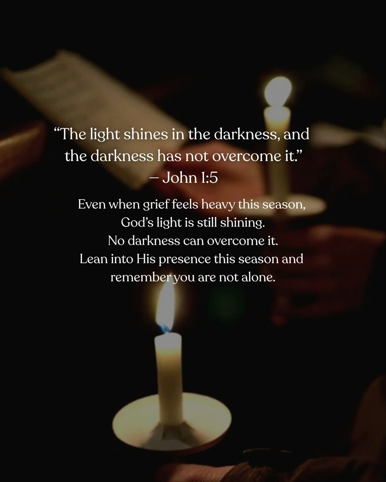 It&rsquo;s okay if the holidays feel heavy. You&rsquo;re not alone.