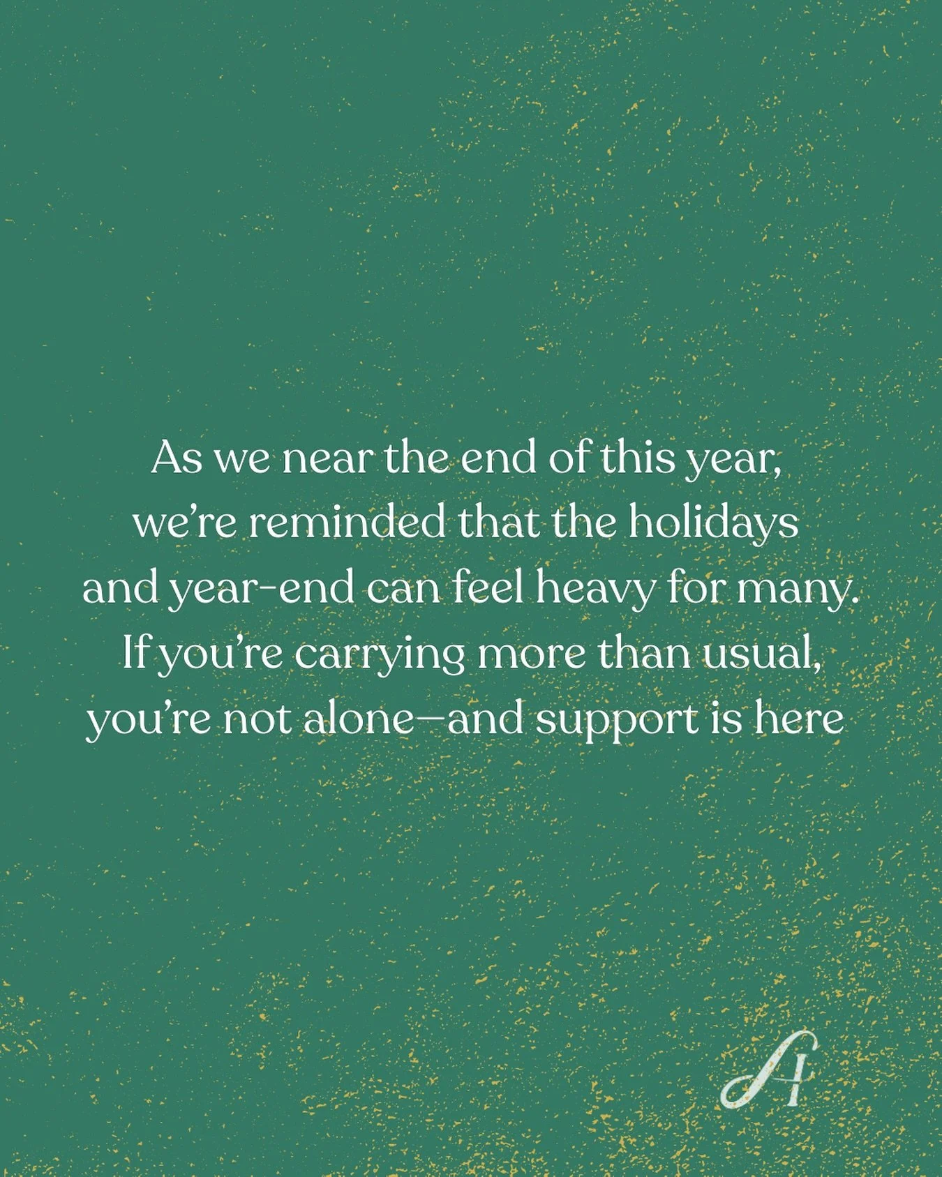 This season, hold on to hope 💚