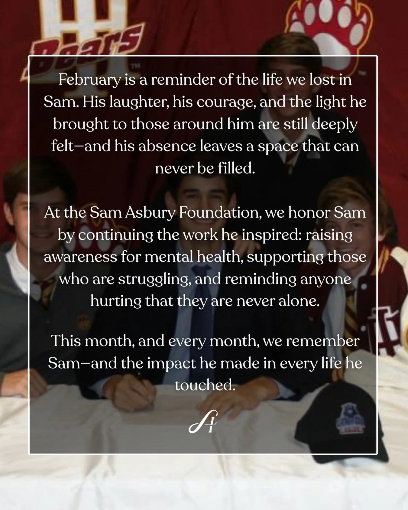 Remembering Sam 💚