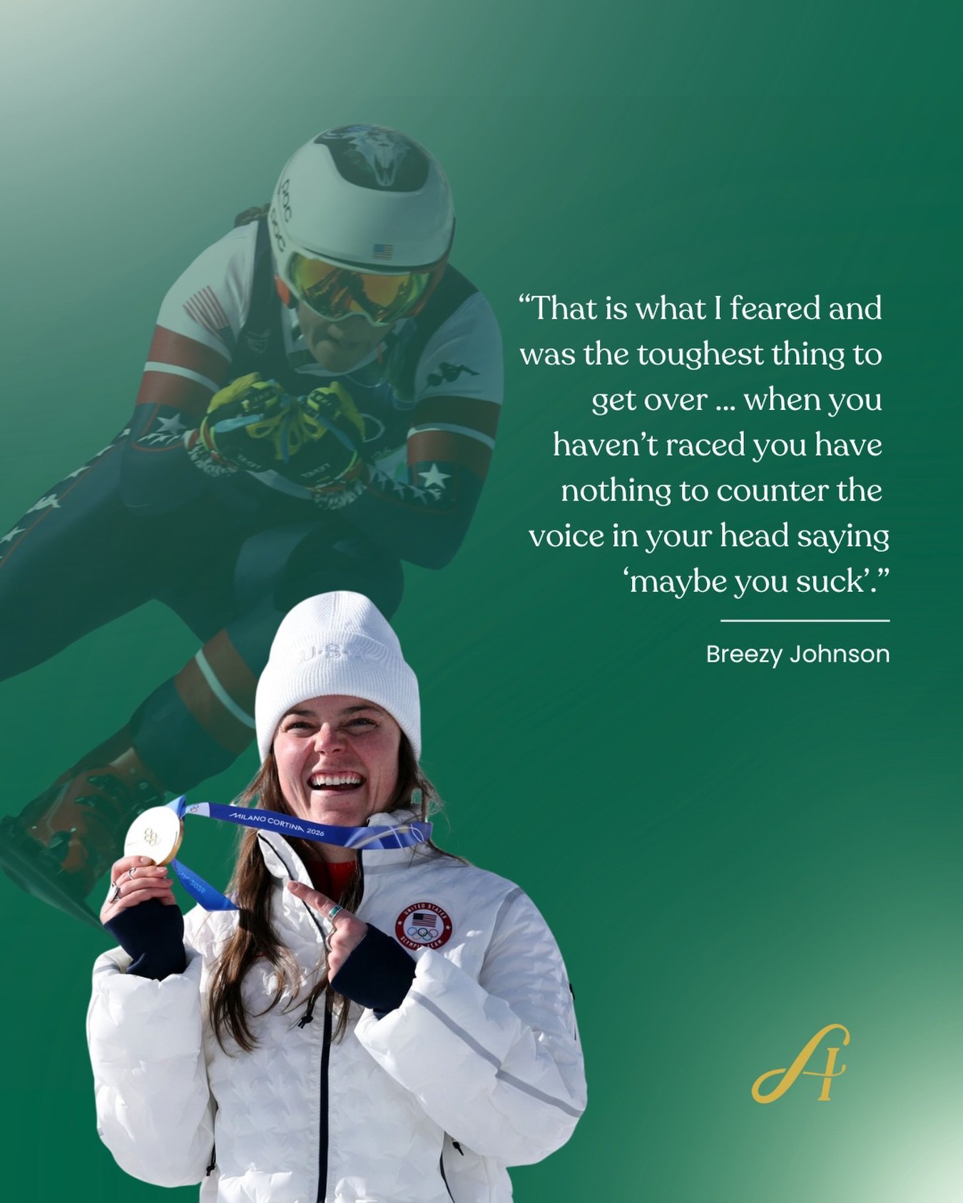 Breezy Johnson has been honest about the mental battle of self-doubt during setbacks. Her Olympic gold is a reminder that struggles don&rsquo;t disqualify strength &mdash; they reveal it.