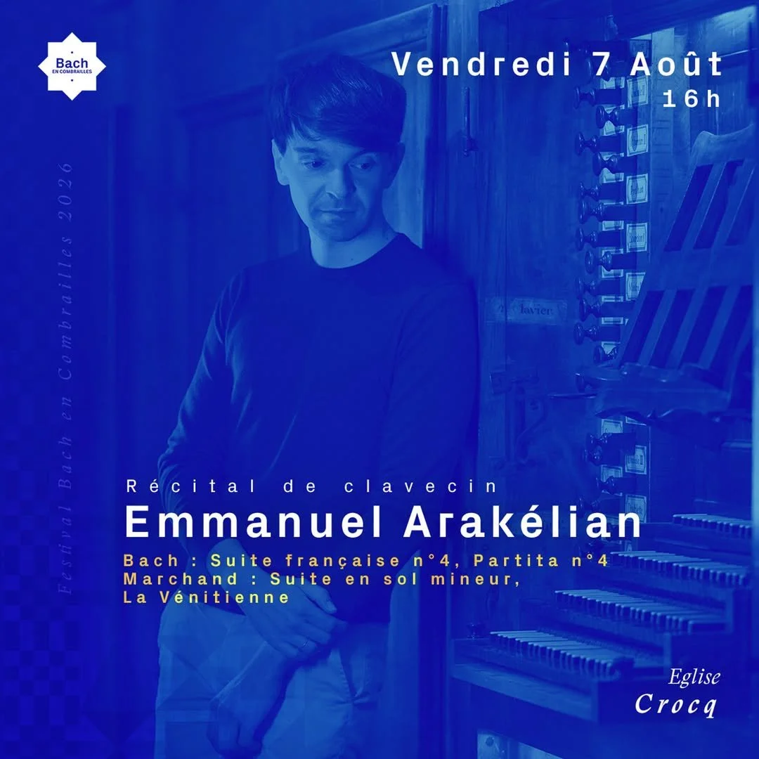 Récital de clavecin - Festival Bach en Combrailles