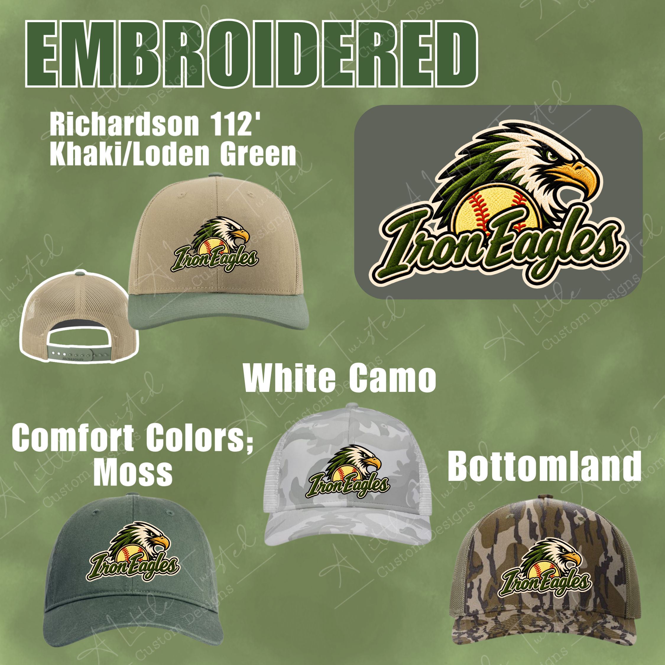 Iron Eagle Softball Hat