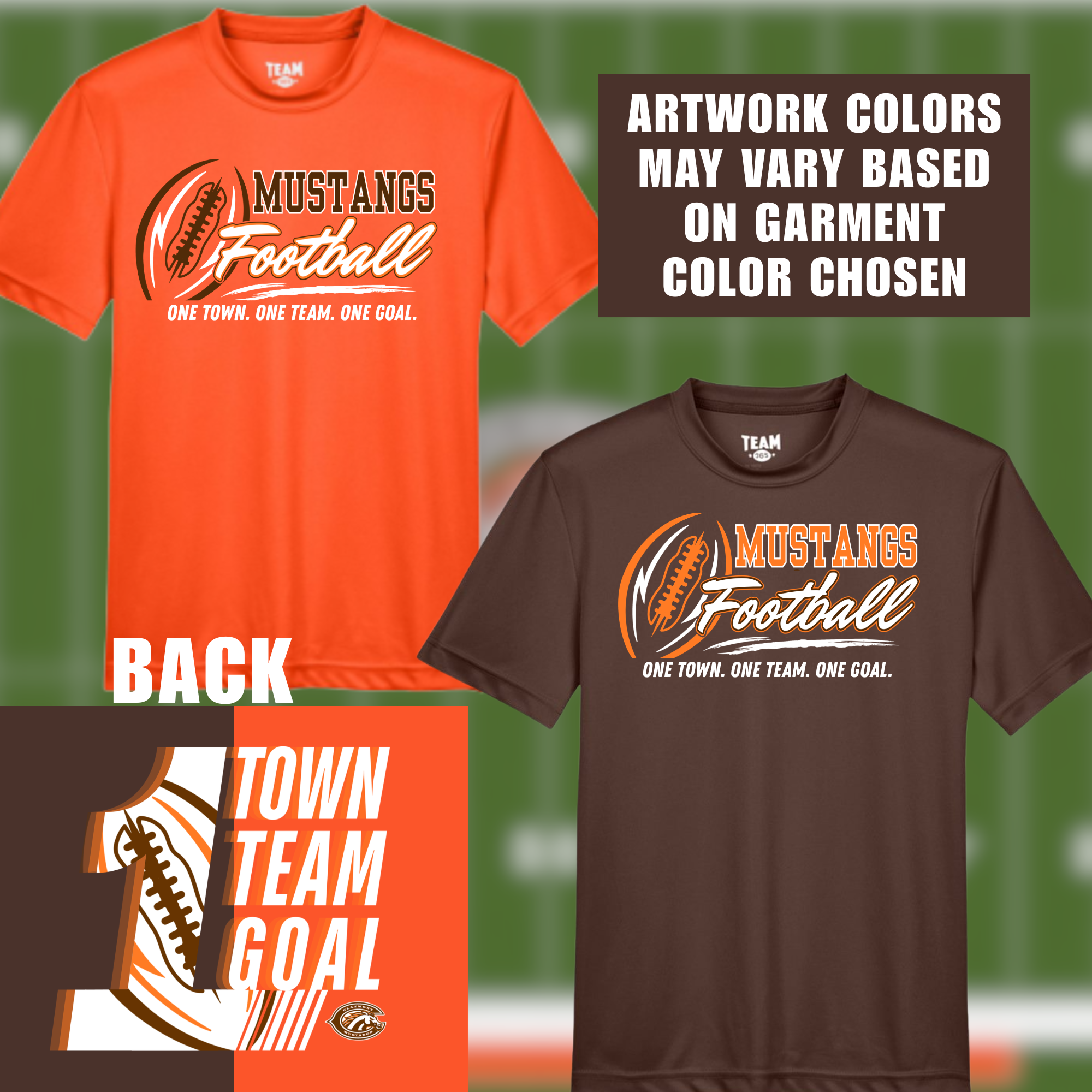 Claymont Football T-Shirt