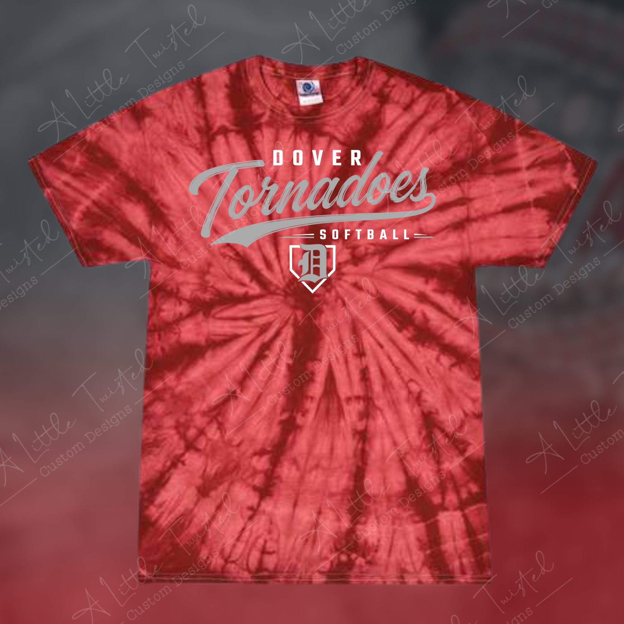 Dover Youth Softball Tie-Dyed T-Shirt (Adult Only)