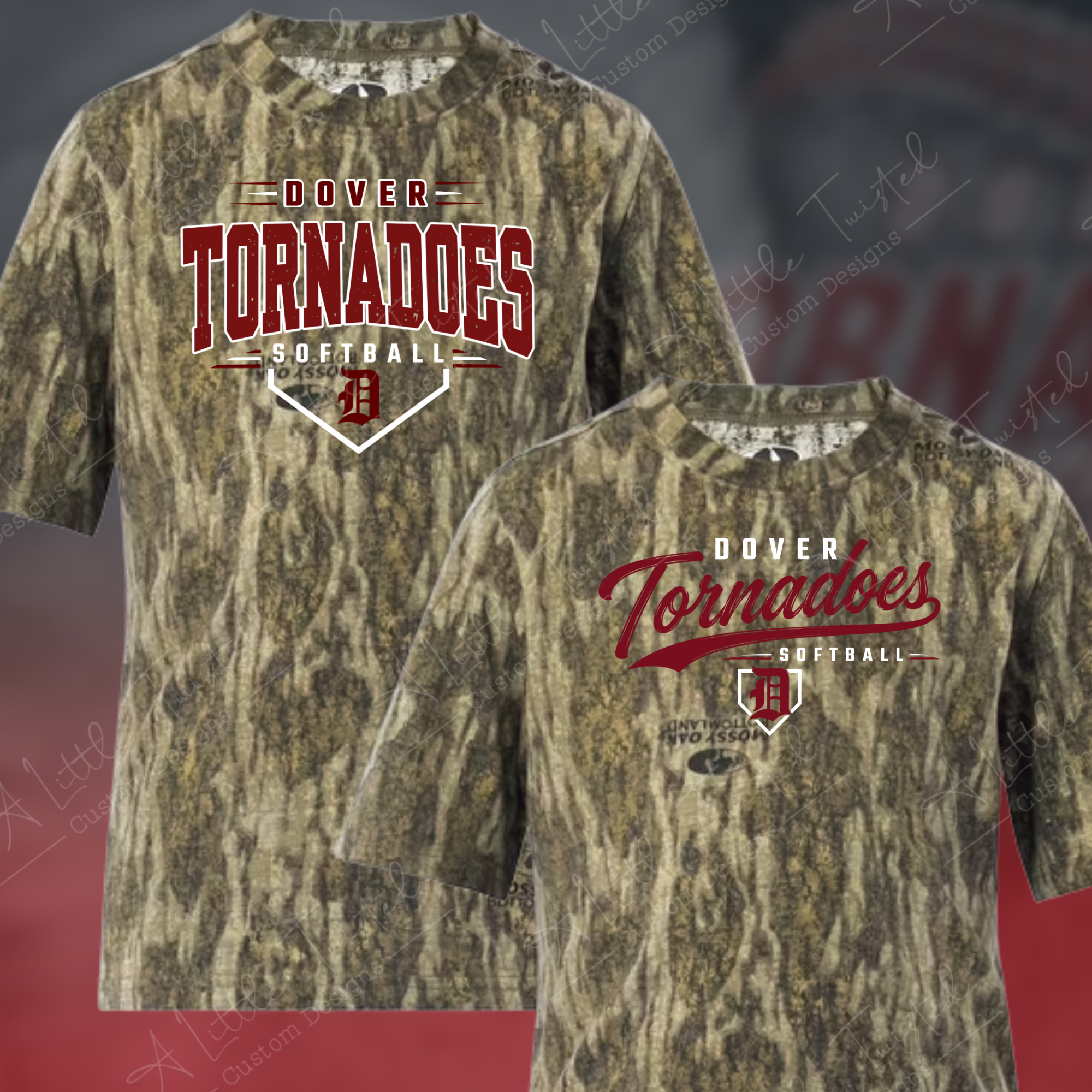 Dover Softball Mossy Oak Bottomland T-Shirt (Licensed Apparel)