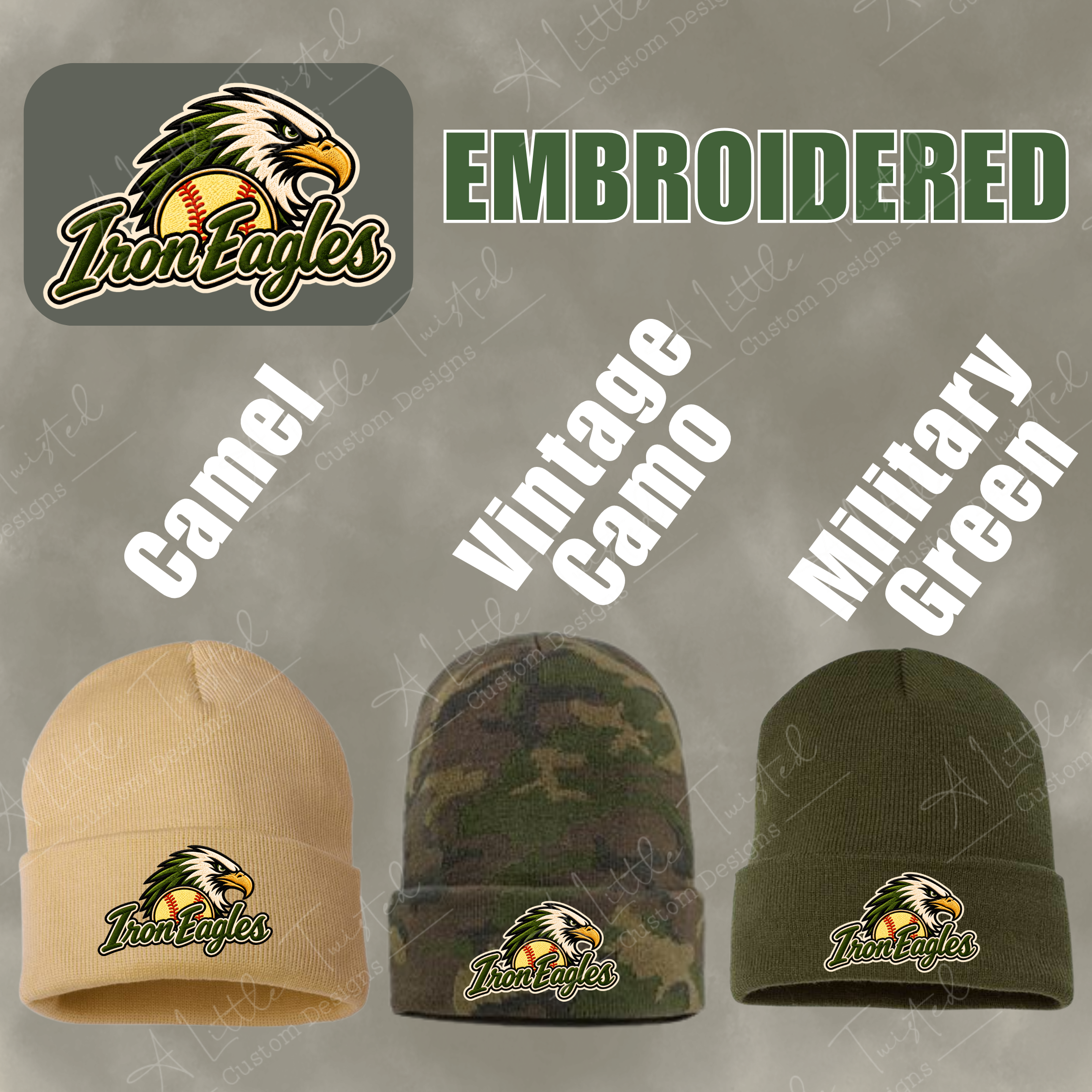 Iron Eagle Softball Beanie