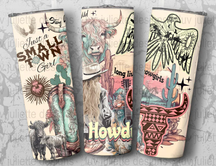 Small Town County Girl Tumbler