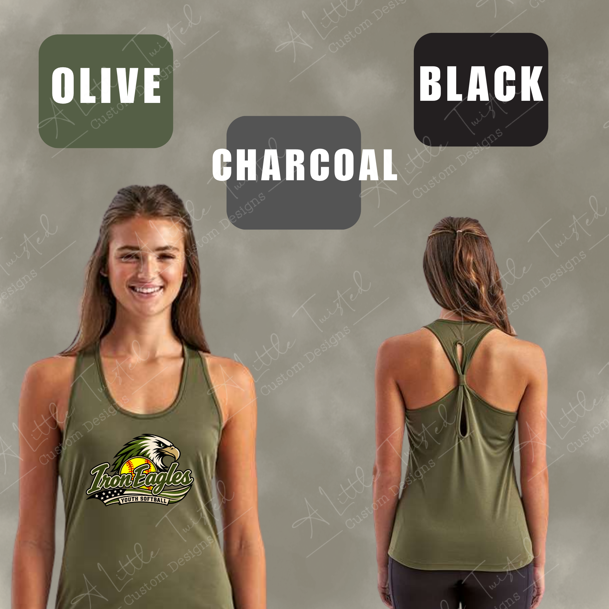 Iron Eagle Softball Women's Tank