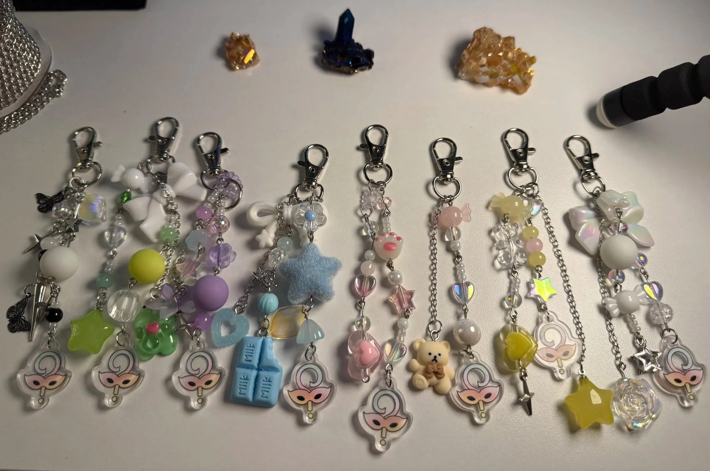 Limited Edition Miarlequin "The Fool" Keychains