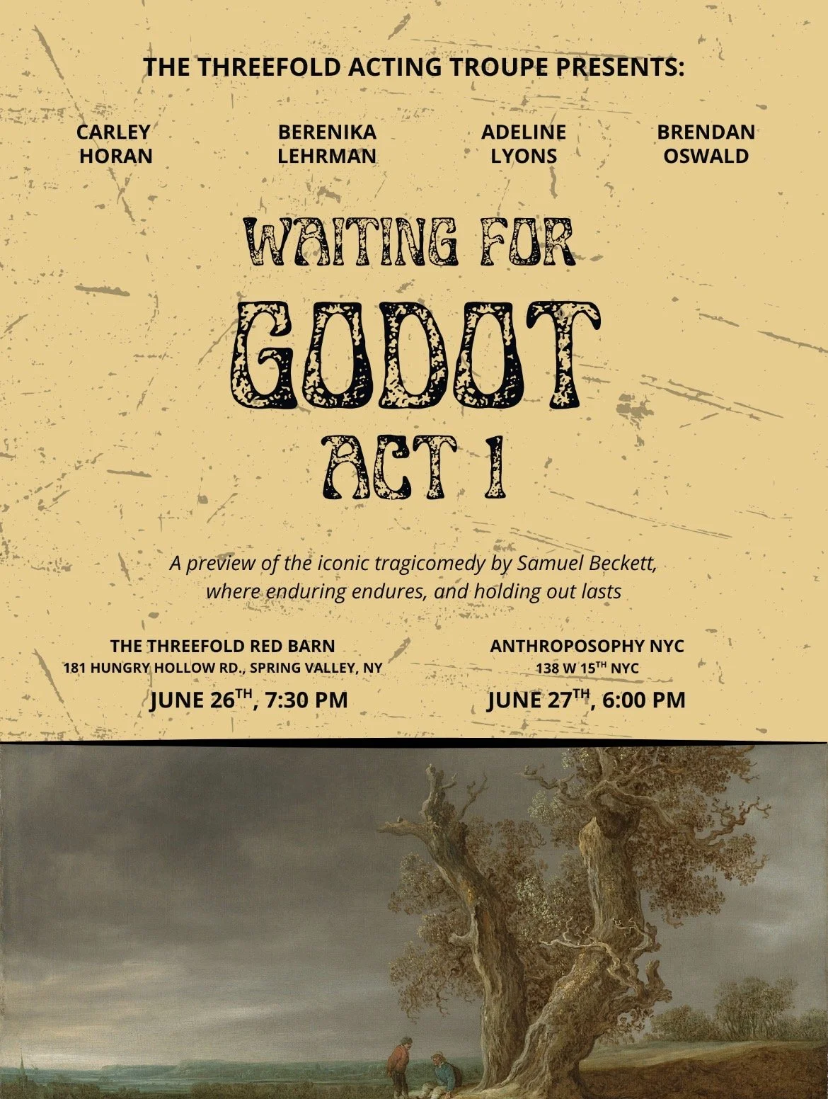 Waiting for Godot, Act 1