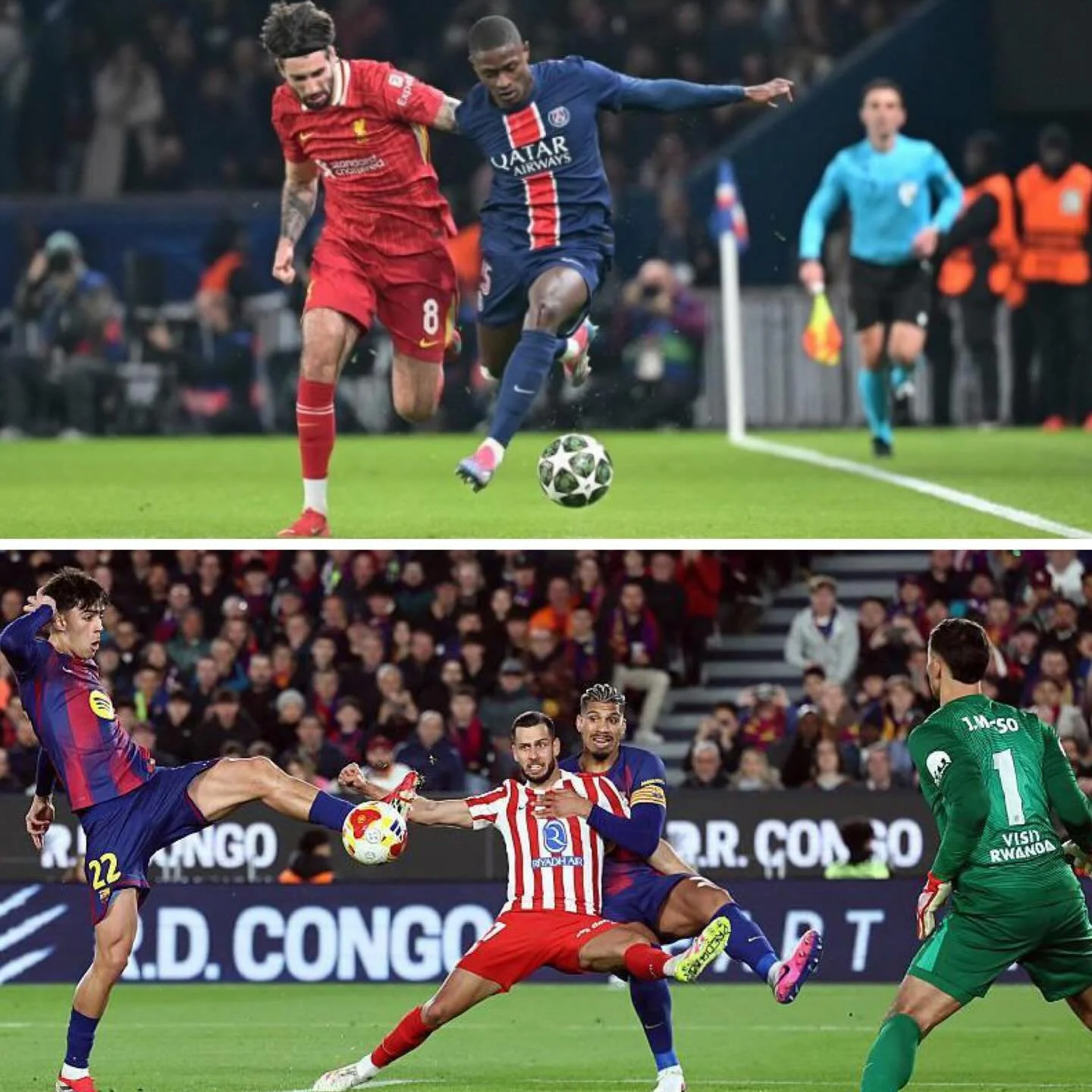 Get ready for a Champions League night! We'll be showing live action from 8:00pm ⚽️🏟️

Tonight's fixtures:
🔥Liverpool vs PSG
🔥Barcelona vs Atl&eacute;tico

Kick off with our happy hour from 5:00pm till 8pm🍷🍻

#UCL #Championsleague #football #pub